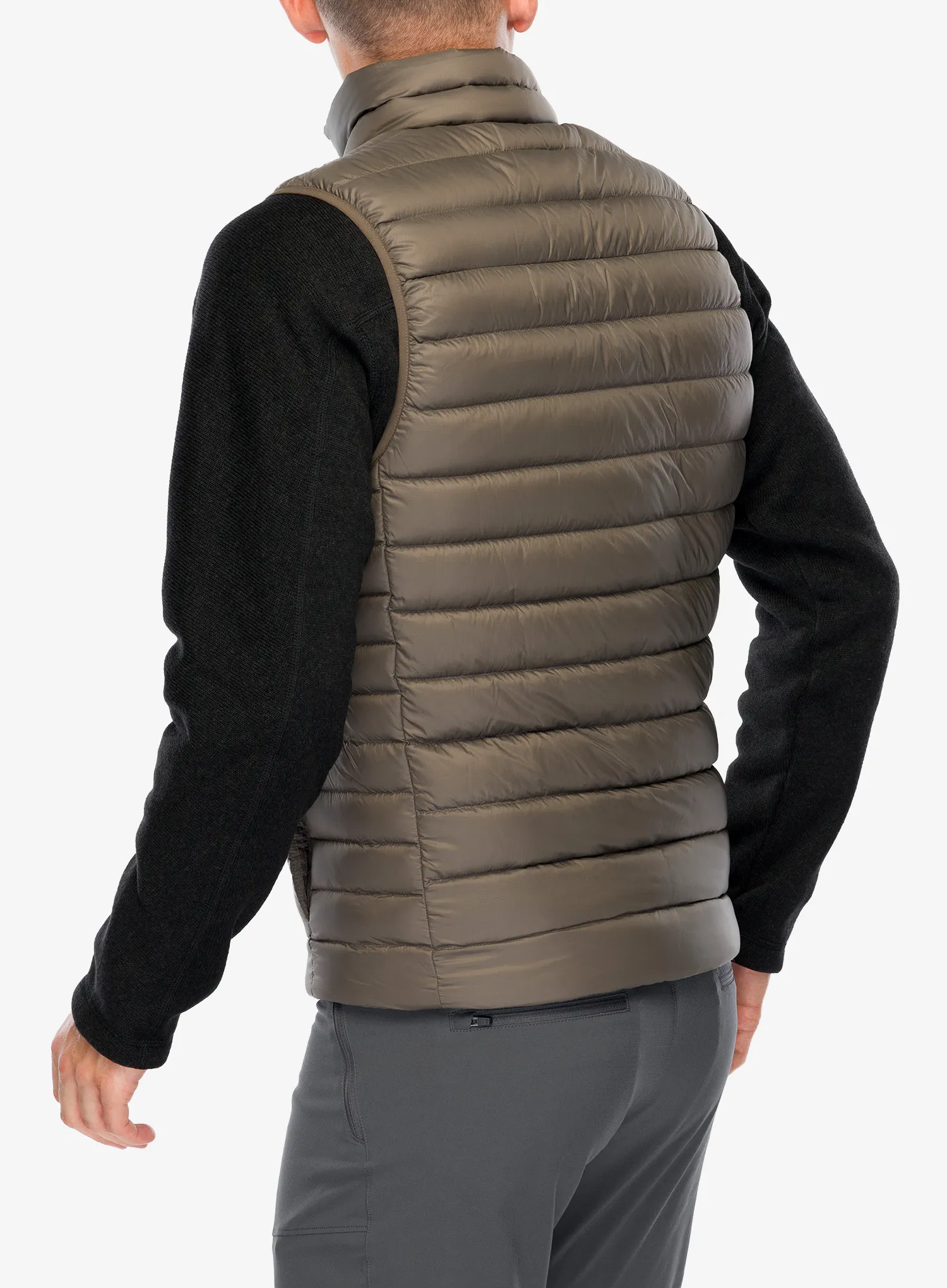 Puhasti brezrokavnik Patagonia Down Sweater Vest - marlow brown