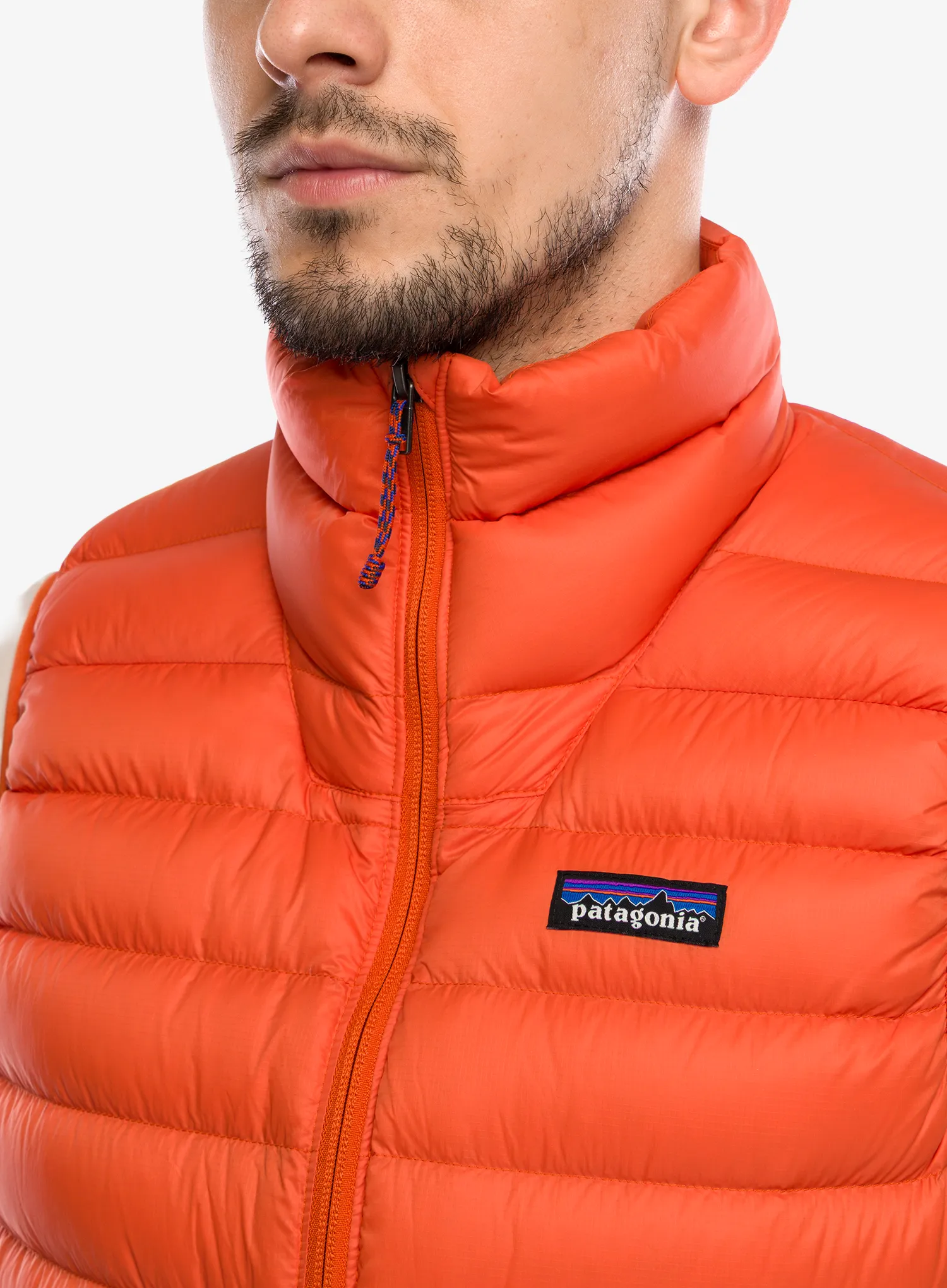 Puhasti brezrokavnik Patagonia Down Sweater Vest - pollinator orange
