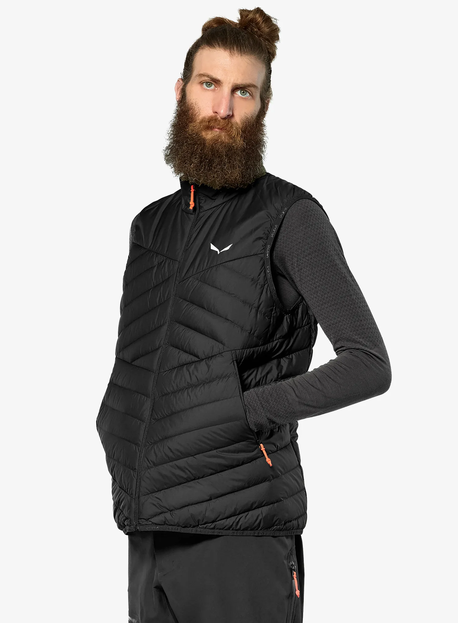 Puhasti brezrokavnik Salewa Brenta RDS Dwn Vest - black out