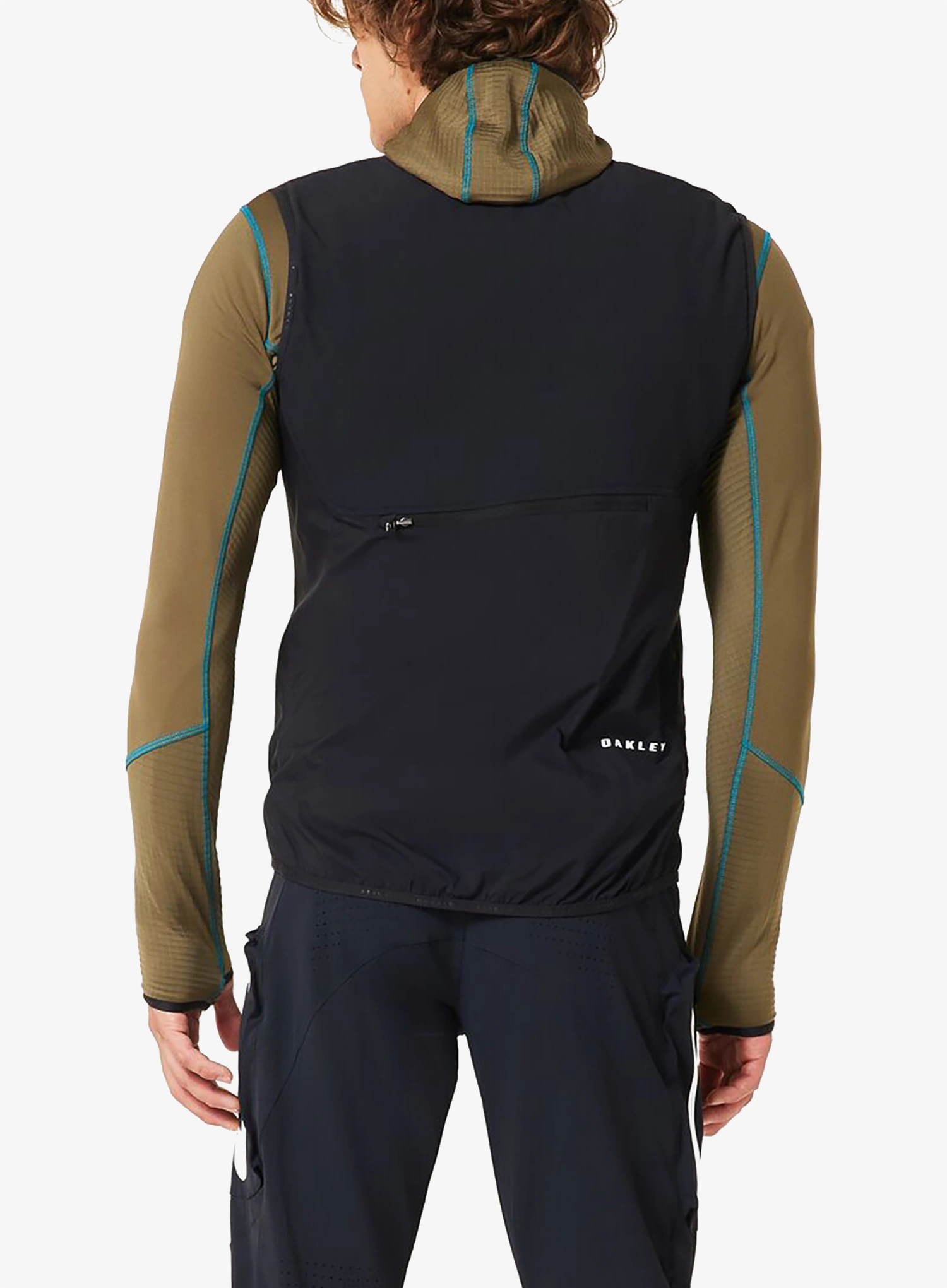 Kolesarski brezrokavnik Oakley Elements Alpha Vest - blackout