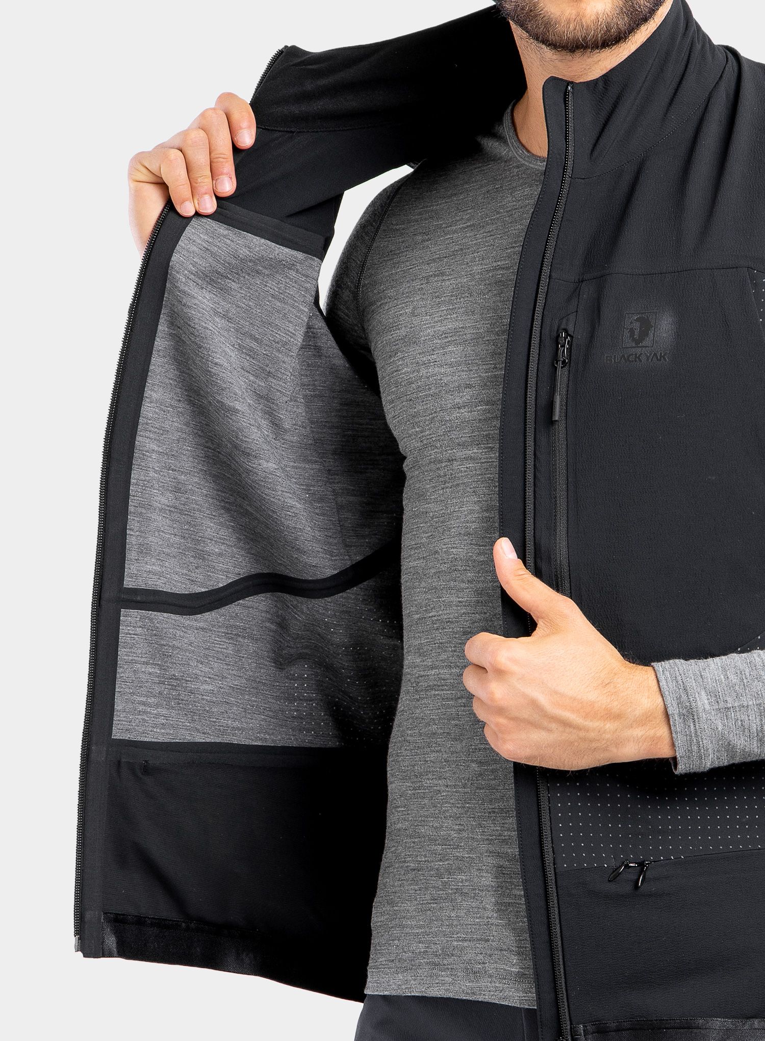 Moški brezrokavnik BlackYak Tulim Convertible Vest - lime punch