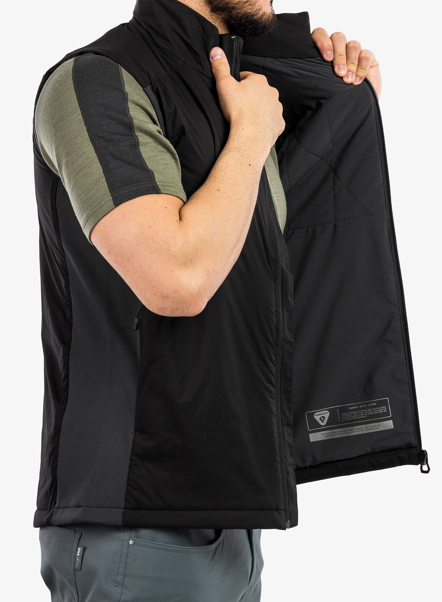 Moški brezrokavnik Helly Hansen Odin Stretch LT Insulator Vest - black