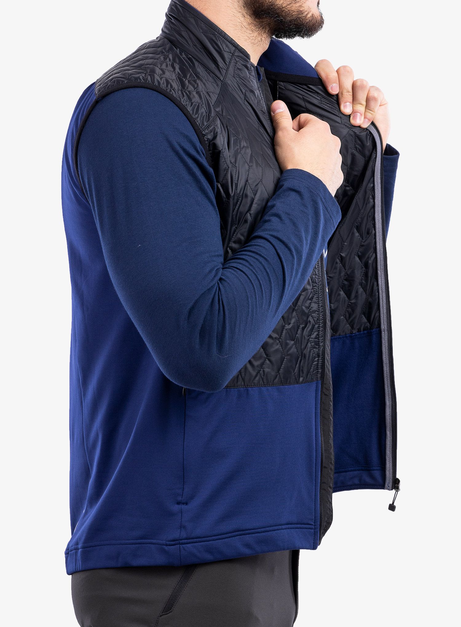 Moški brezrokavnik Sensor Infinity Zero Vest - black/deep blue