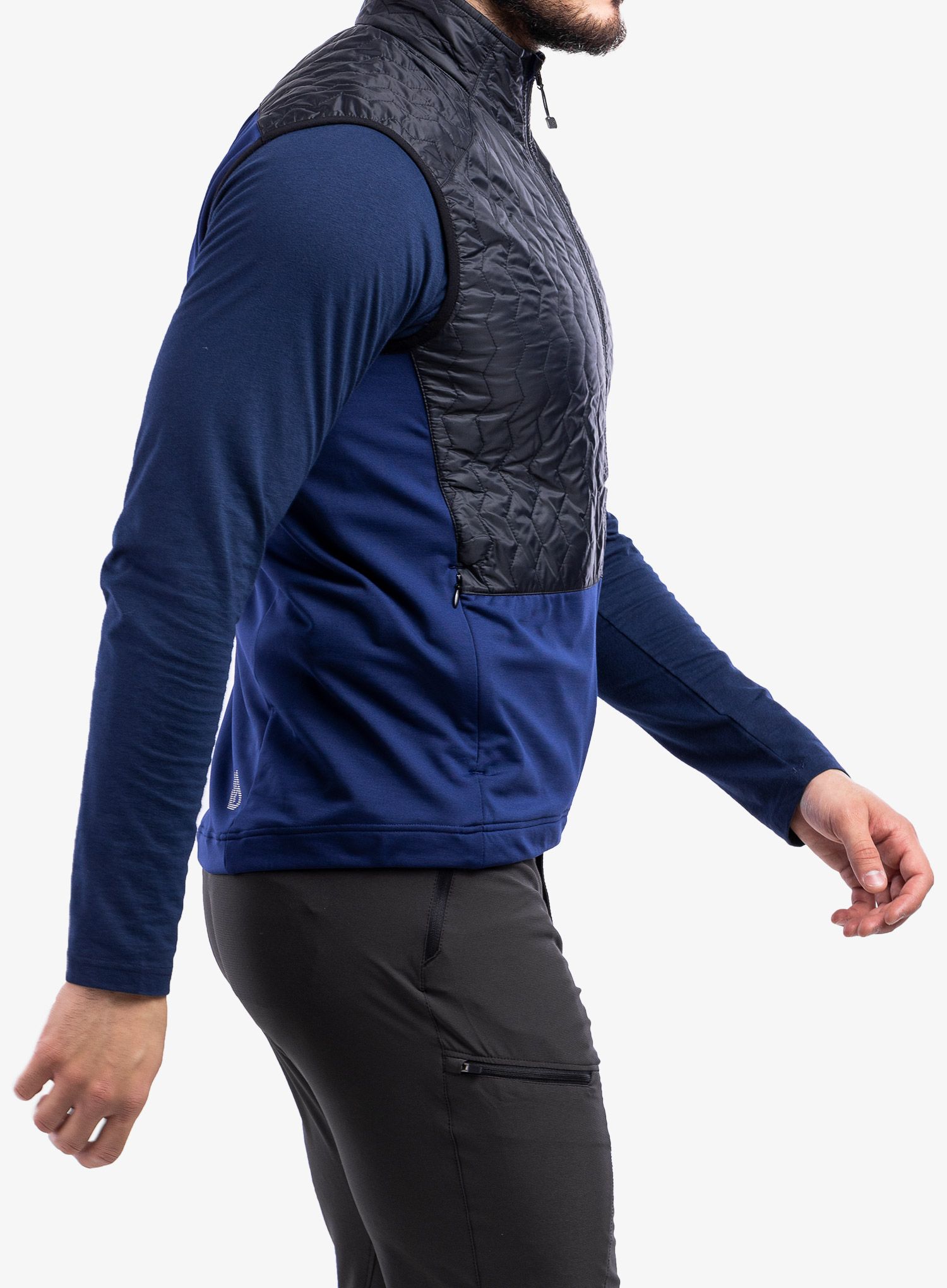 Moški brezrokavnik Sensor Infinity Zero Vest - black/deep blue