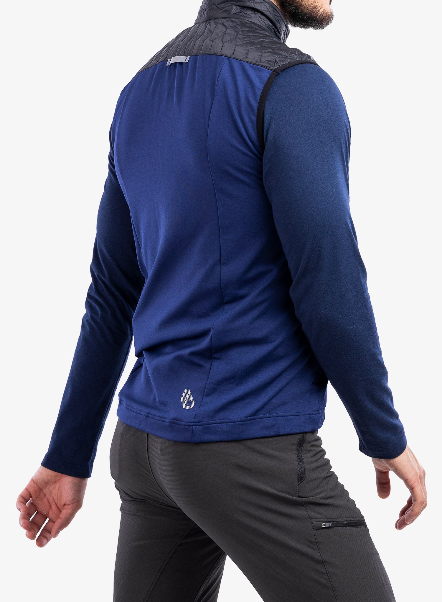 Moški brezrokavnik Sensor Infinity Zero Vest - black/deep blue