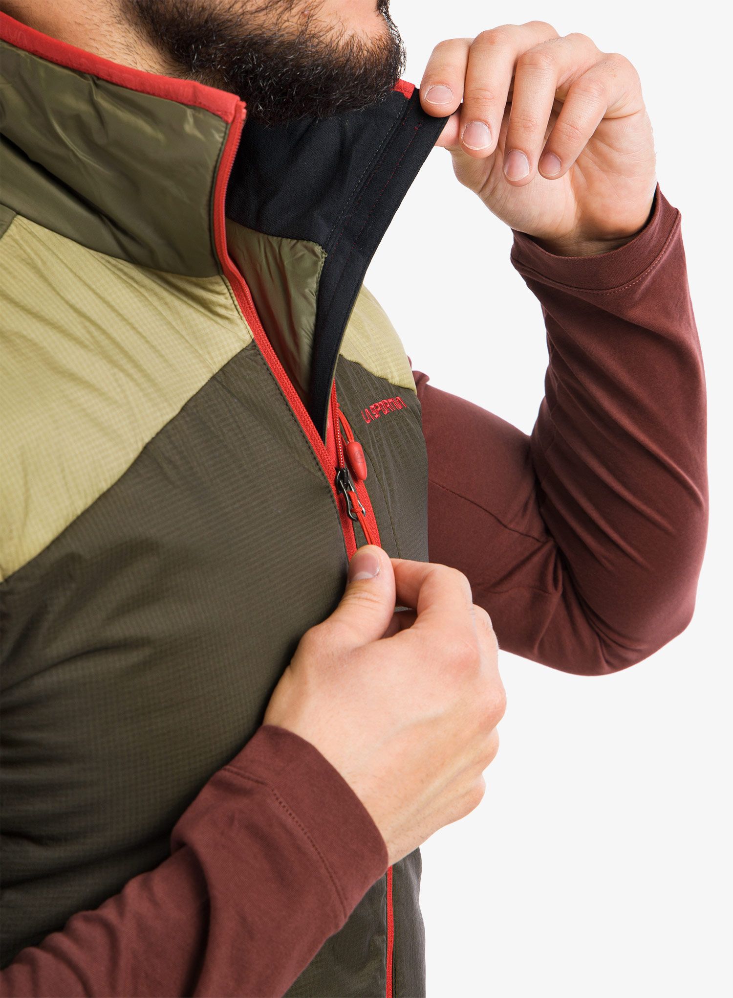 Moški brezrokavnik La Sportiva Spark Primaloft Vest - ivy