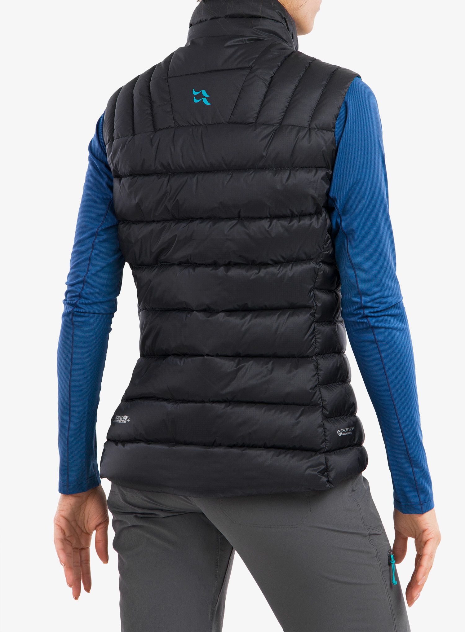 Ženski brezrokavnik Rab Electron Pro Vest - beluga