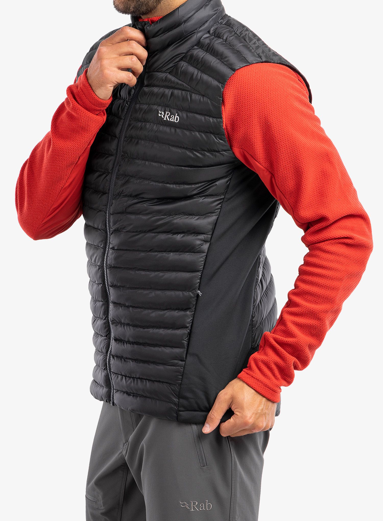 Moški brezrokavnik Rab Cirrus Flex 2.0 Vest - black