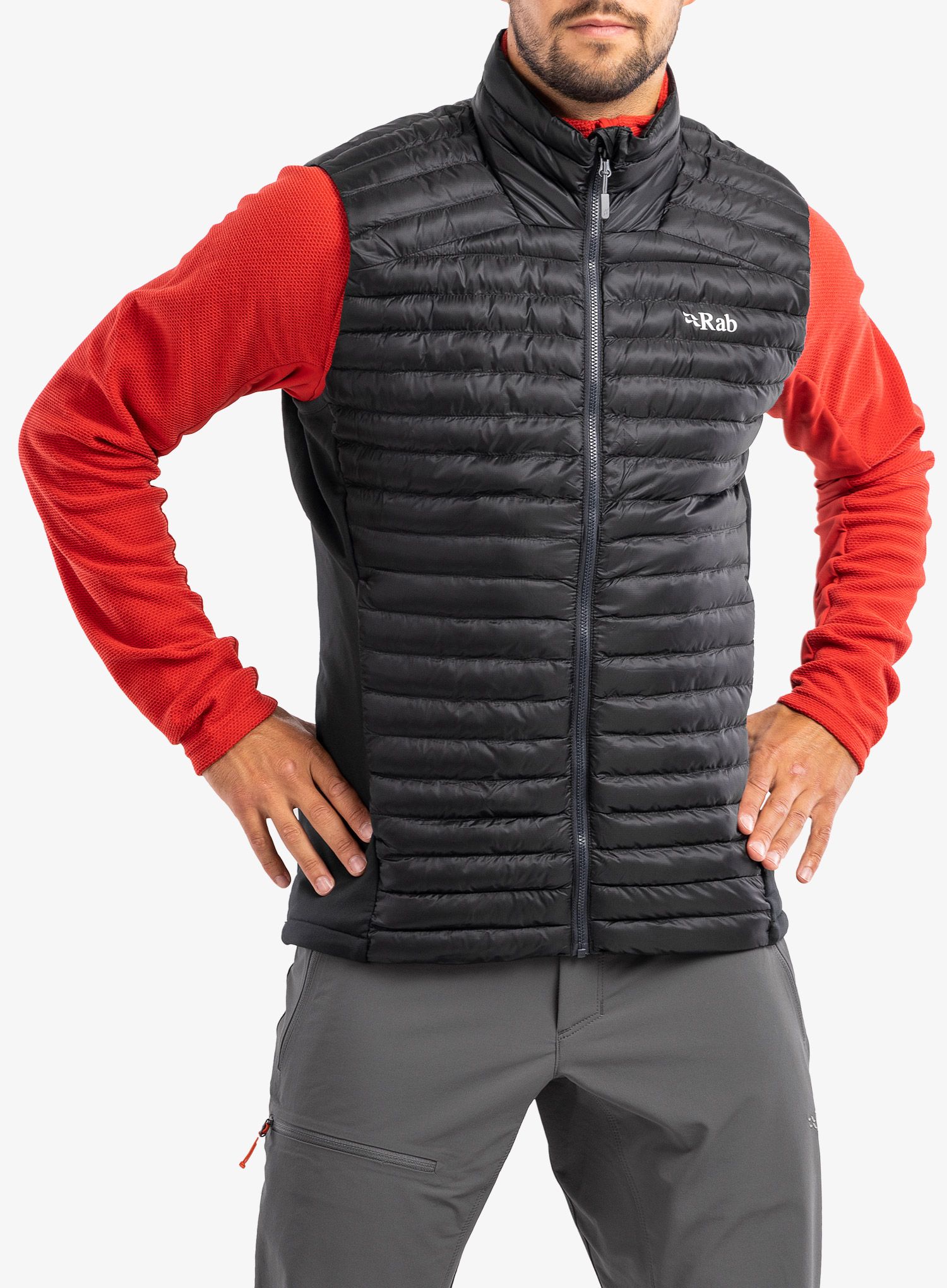Moški brezrokavnik Rab Cirrus Flex 2.0 Vest - black