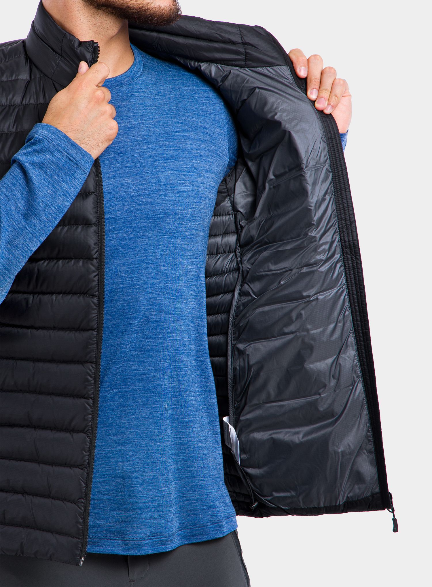 Puhasti brezrokavnik Rab Microlight Vest  - black