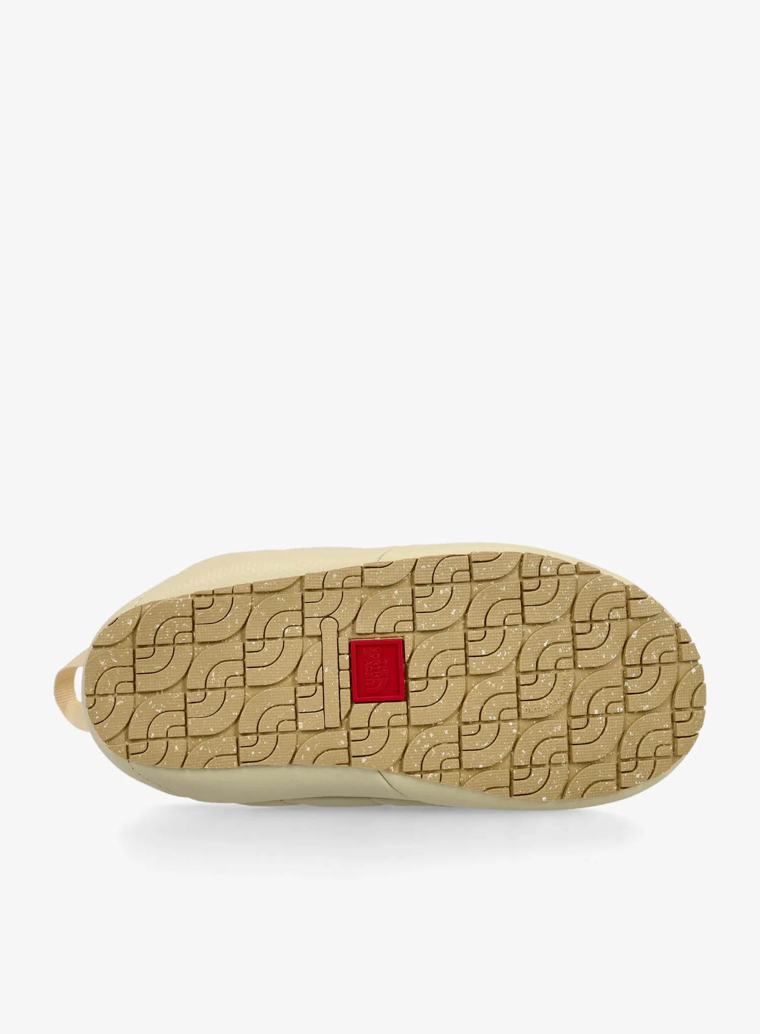 Ženski podloženi copati The North Face ThermoBall Traction Mule V - gravel/white dune