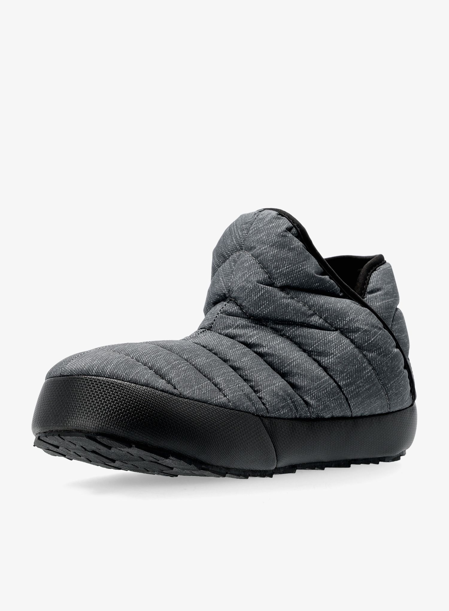 Ženski podloženi copati The North Face Thermoball Traction Bootie - phantom grey/blk