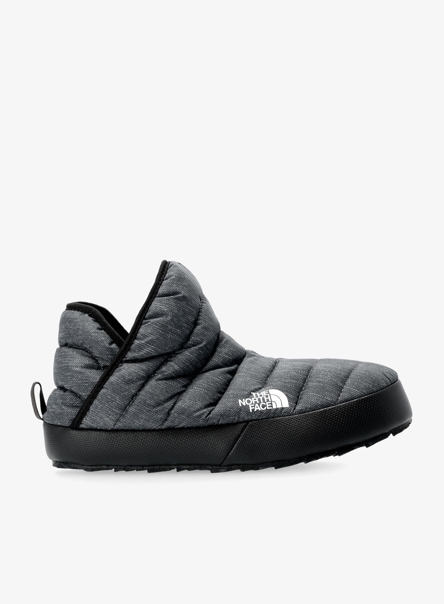 Ženski podloženi copati The North Face Thermoball Traction Bootie - phantom grey/blk
