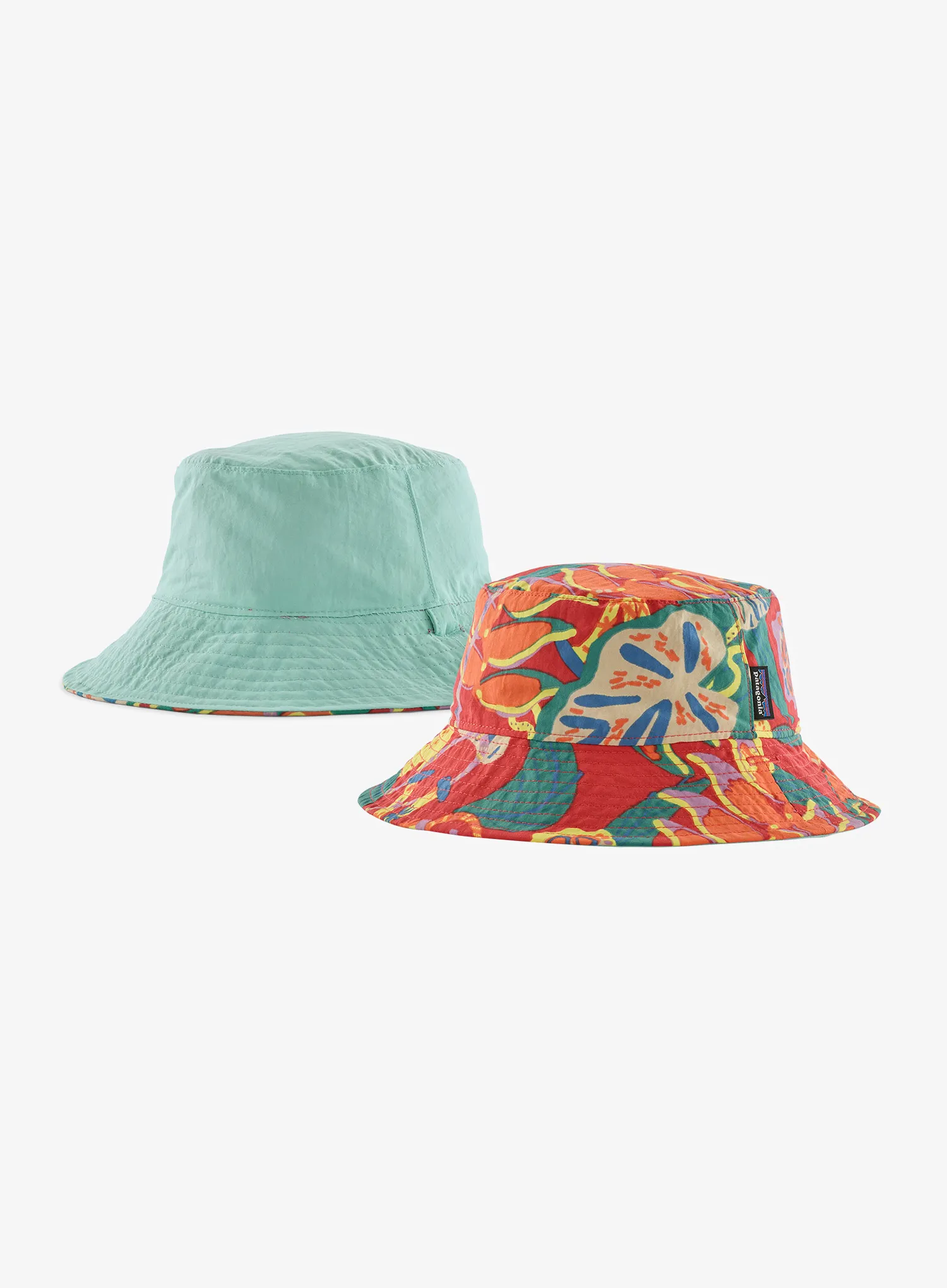 Otroški klobuk Patagonia Baby Sun Bucket Hat - tropiclimb/hot ember