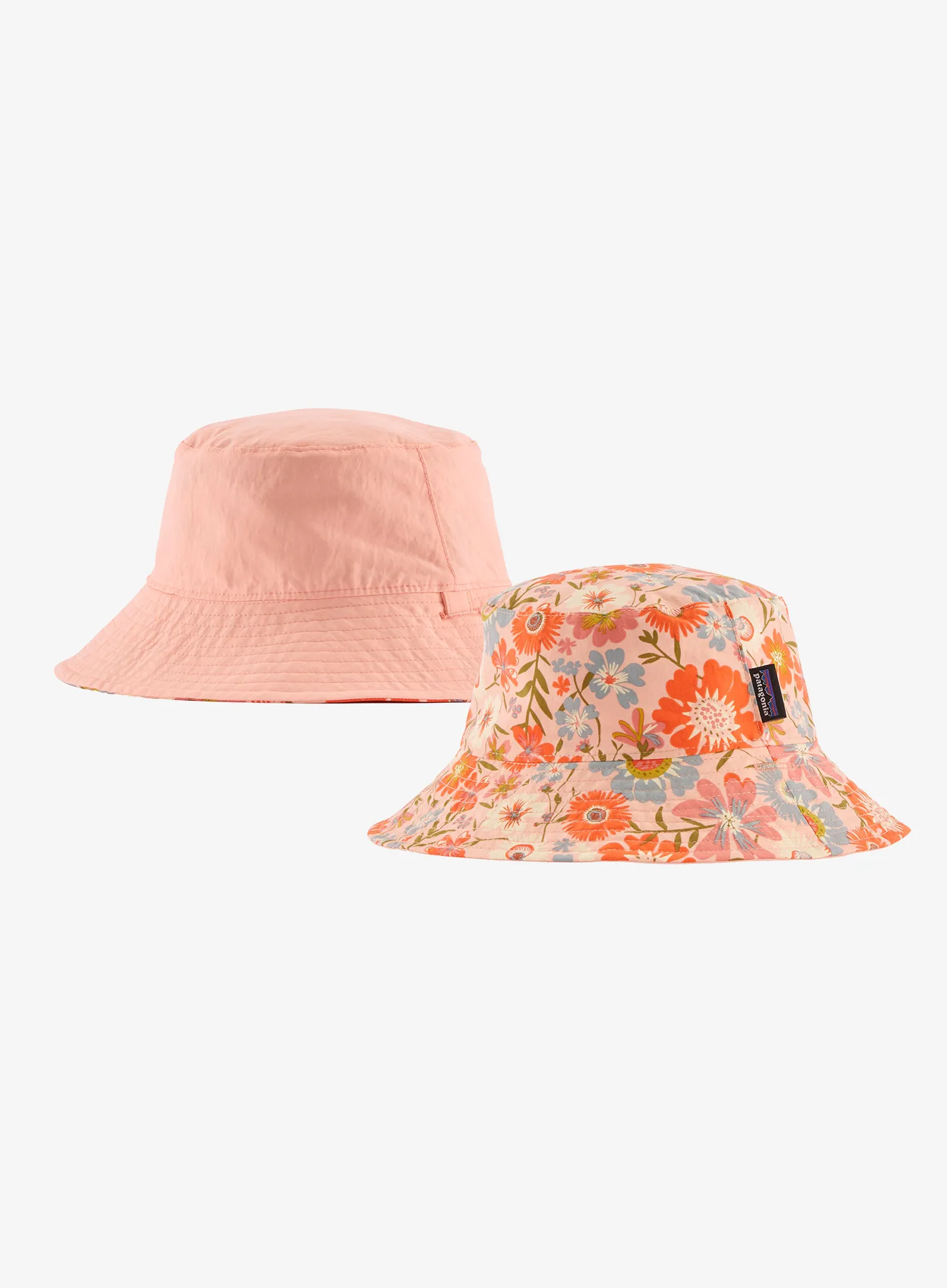 Otroški klobuk Patagonia Baby Sun Bucket Hat - way back/sunlit pink