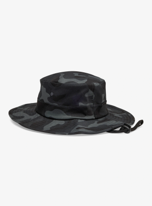 Klobuk Fox Base Over Sun Hat - black camo