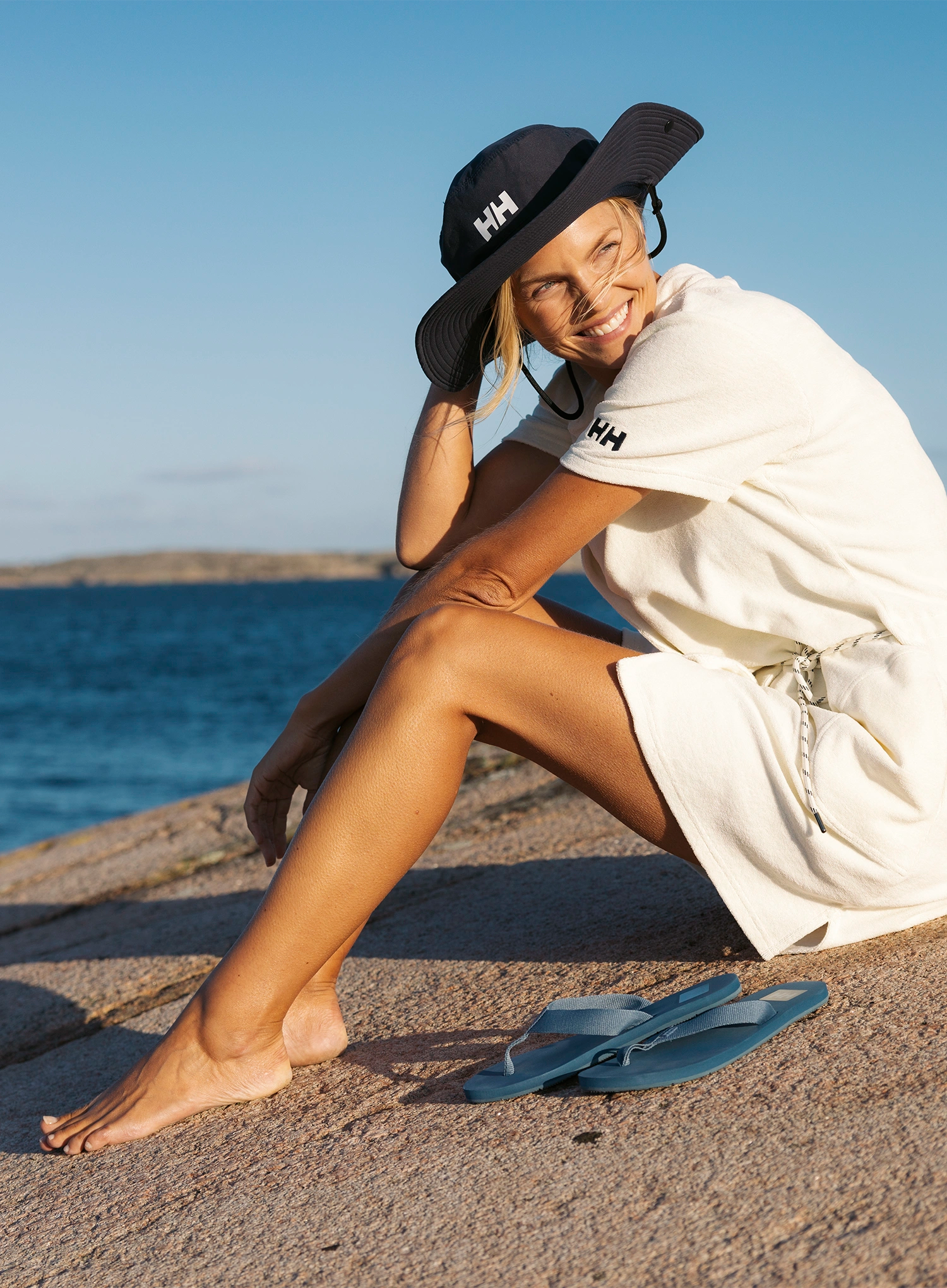 Klobuk Helly Hansen Crew Sun Hat - navy