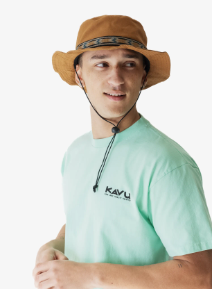 Klobuk Kavu Organic Strap Bucket - caramel