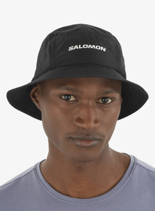 Klobuk Salomon Shakeout Bucket Hat - deep black
