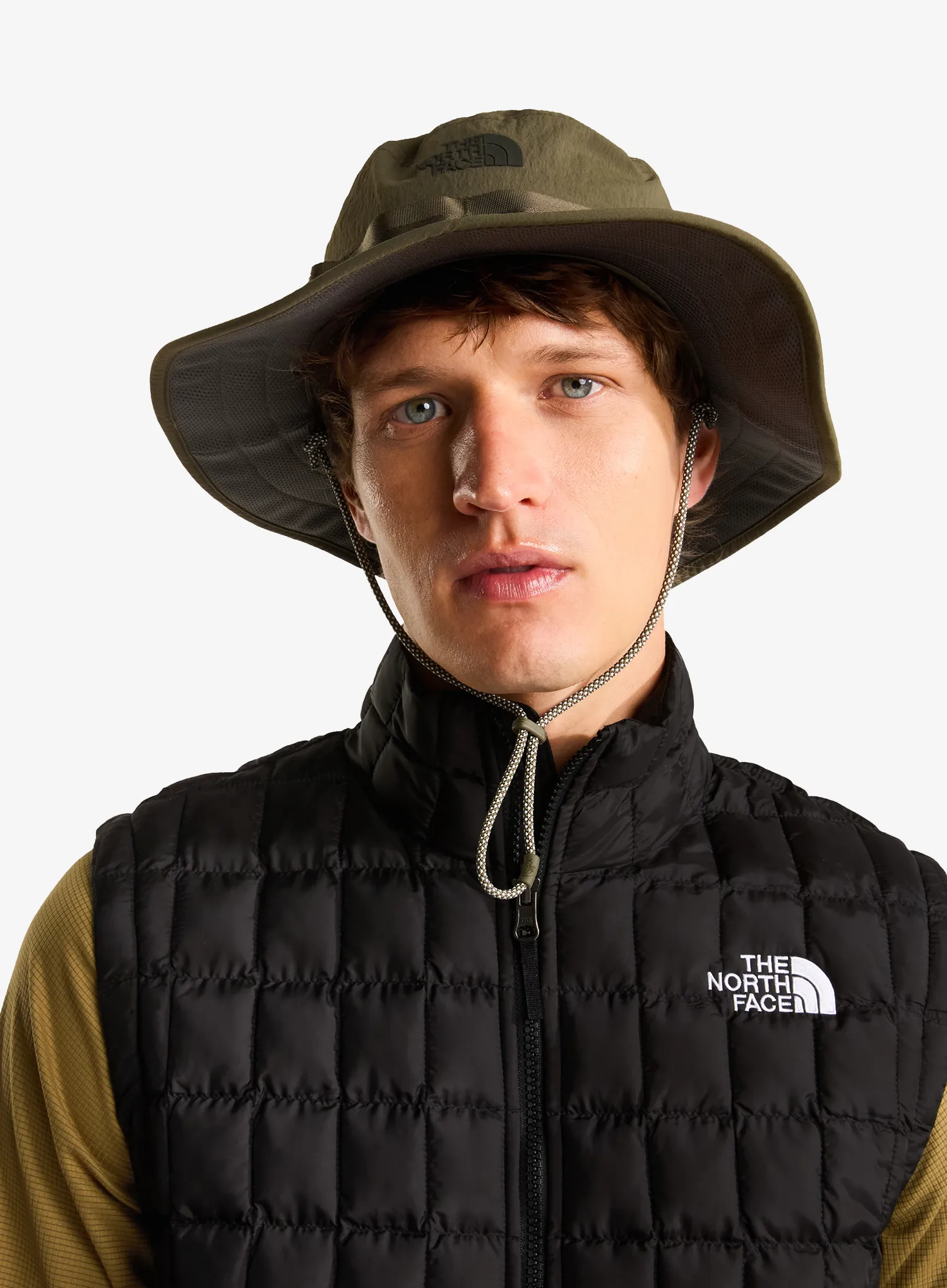 Klobuk The North Face Class V Brimmer - new taupe green