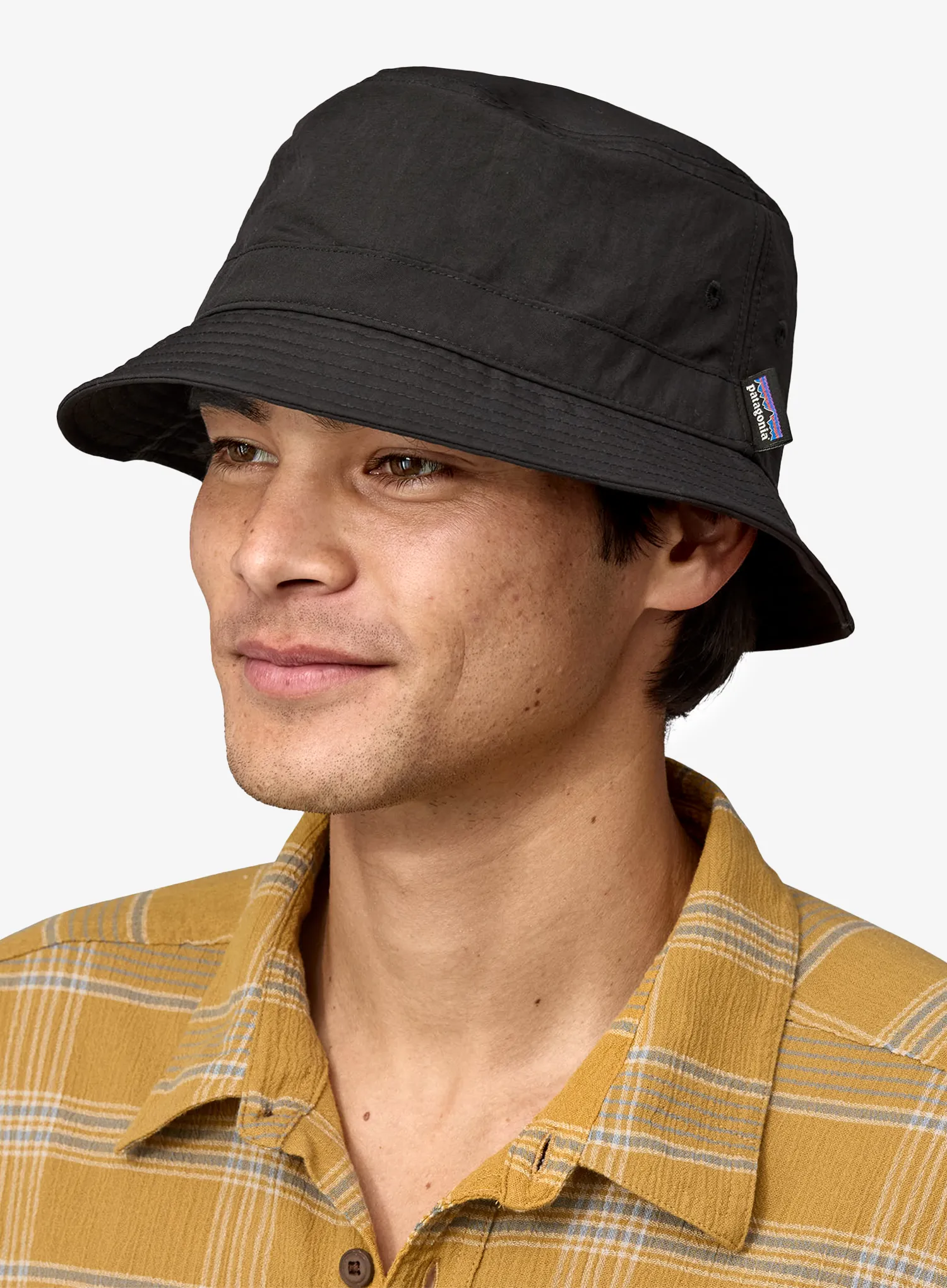 Pohodniški klobuk Patagonia Wavefarer Bucket Hat - black