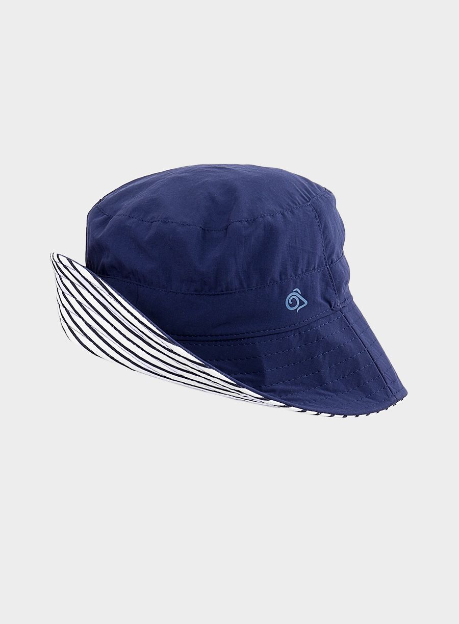 Ženski klobuk Craghoppers NosiLife Sun Hat - blue navy