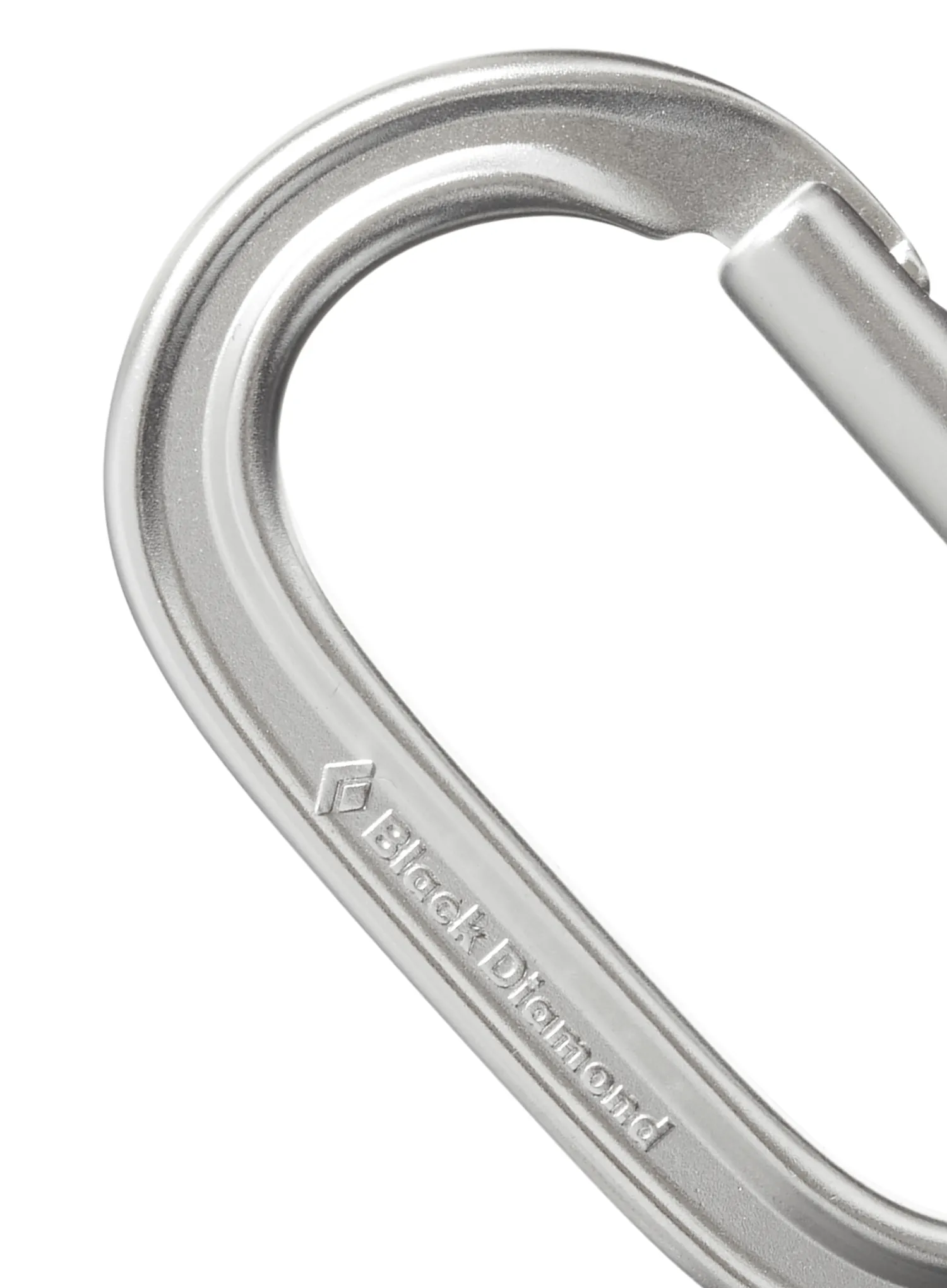 Vponka Black Diamond Oval Keylock Carabiner - polished