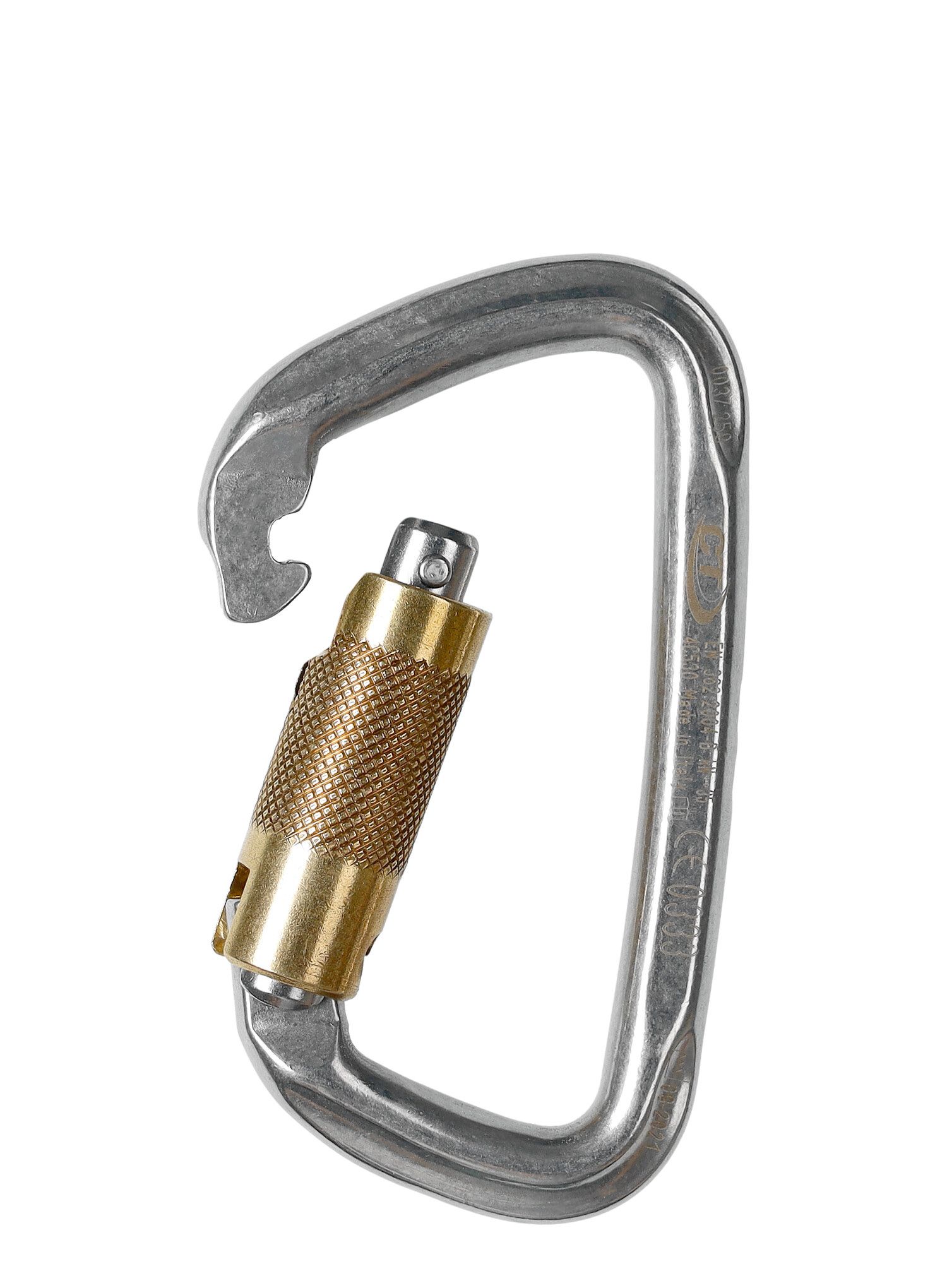 Vponka Climbing Technology/SKYLOTEC D-Shape Stainless Steel TG - steel