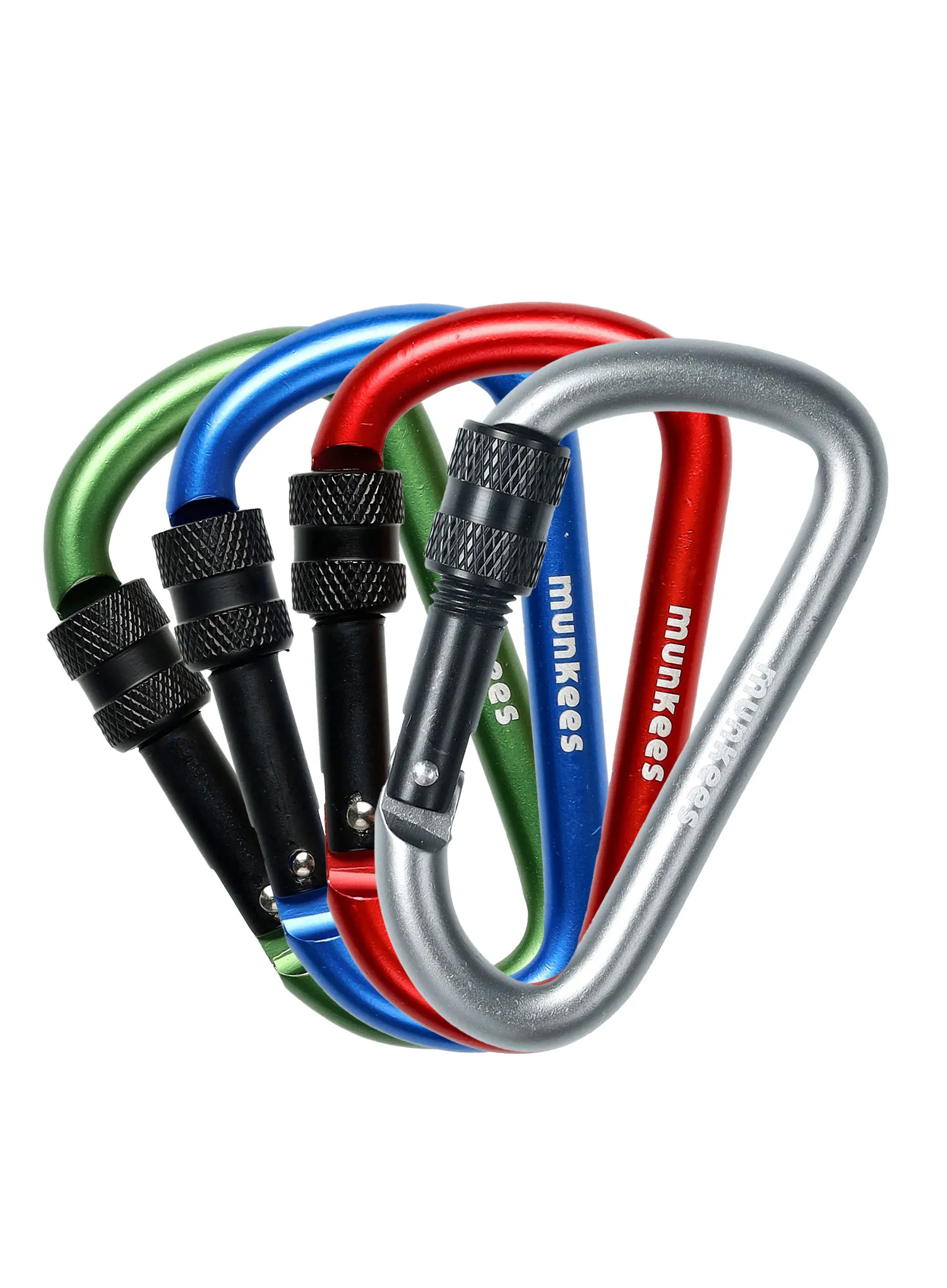 Vponka z matico Munkees D-Shape w/Screw Lock - Ø 8 x 80 mm