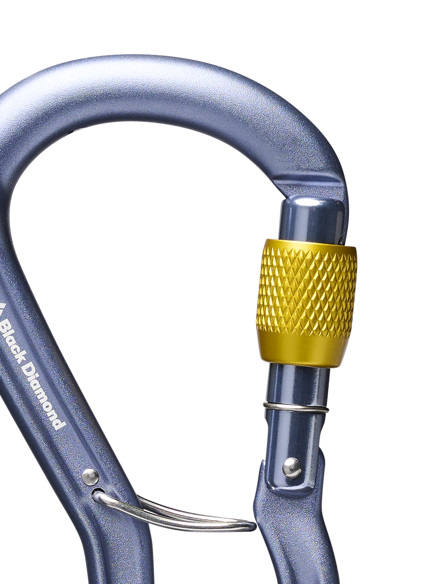 Vponka Black Diamond Gridlock Screwgate Carabiner - gray