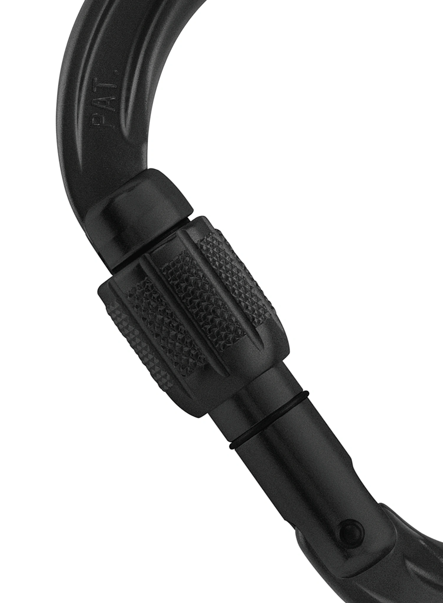 Vponka Petzl Attache Screw-Lock - black