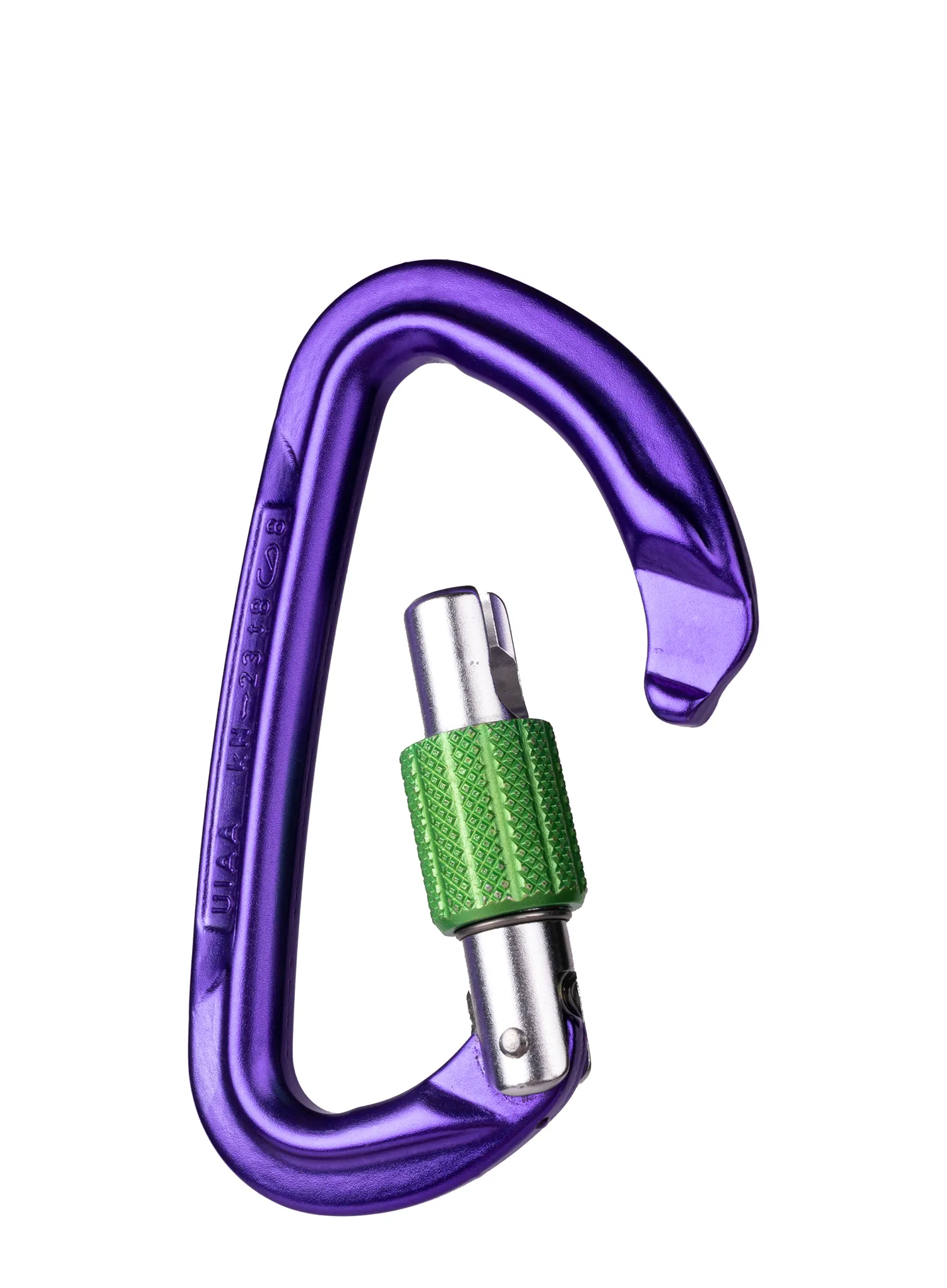 Vponka Wild Country Session Screw Gate - purple/green