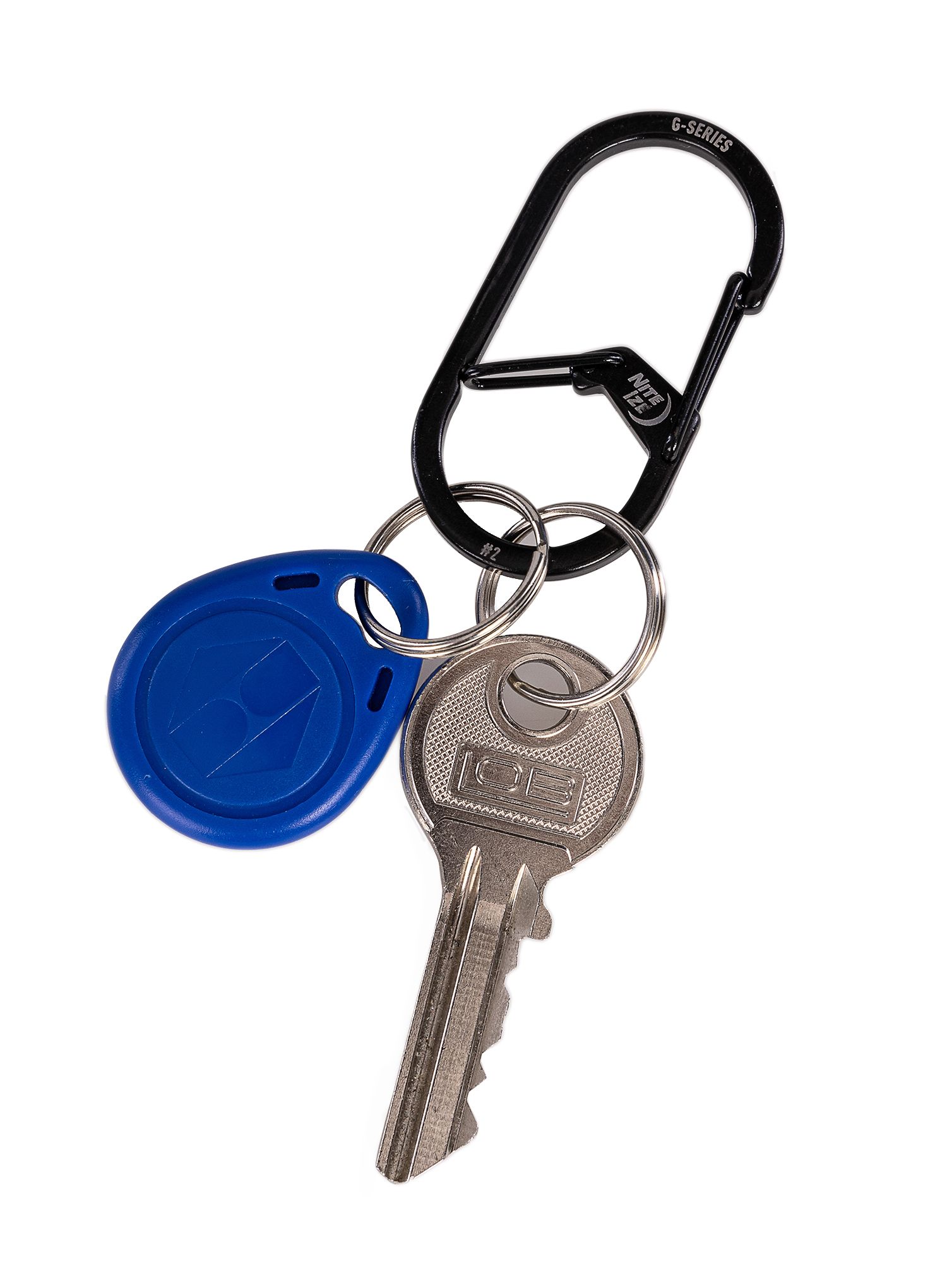 Vponka Nite Ize G-Series Dual Chamber Carabiner 2  - black