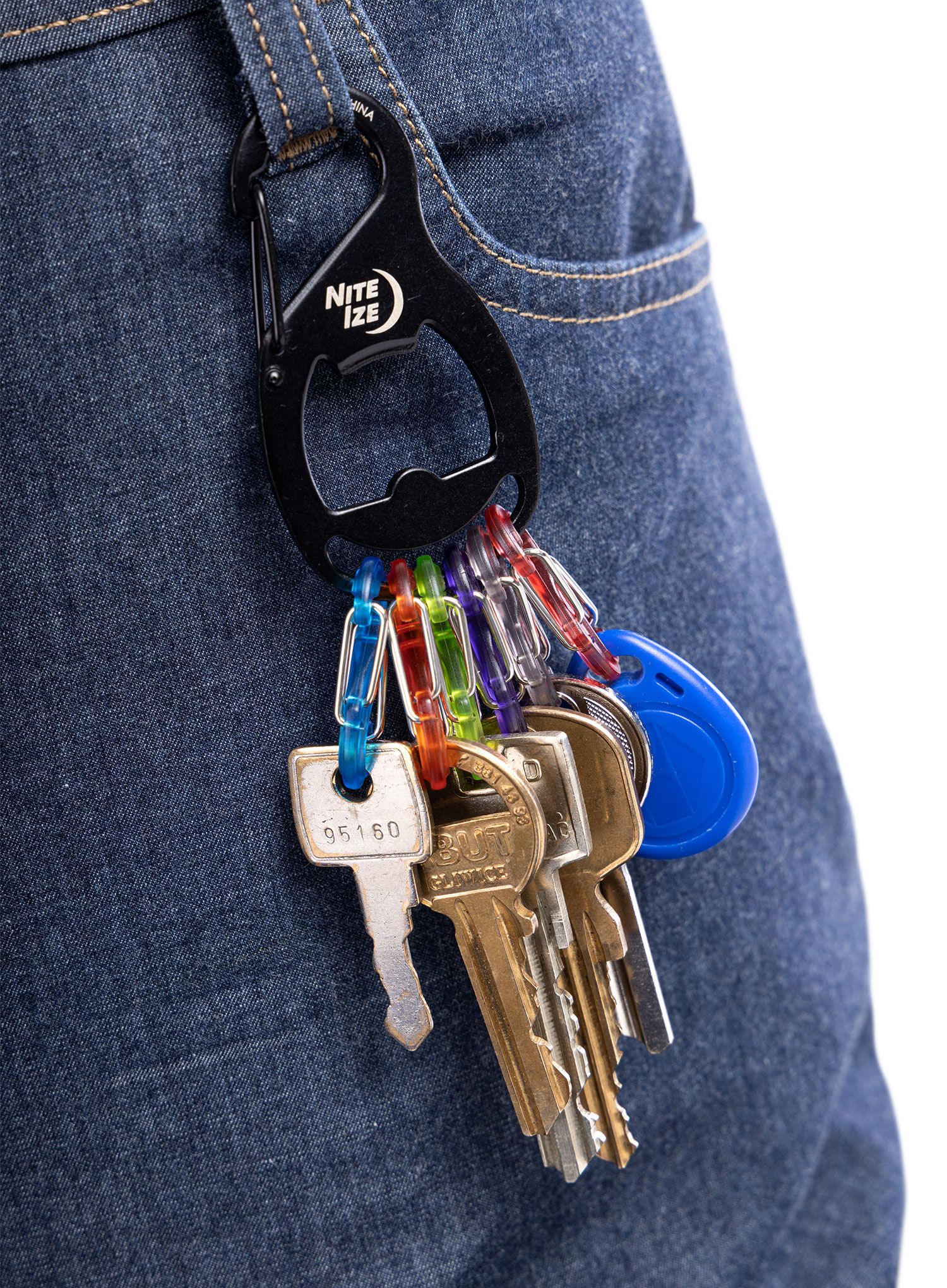 Vponka Nite Ize KeyRack+ S-Biner  - black