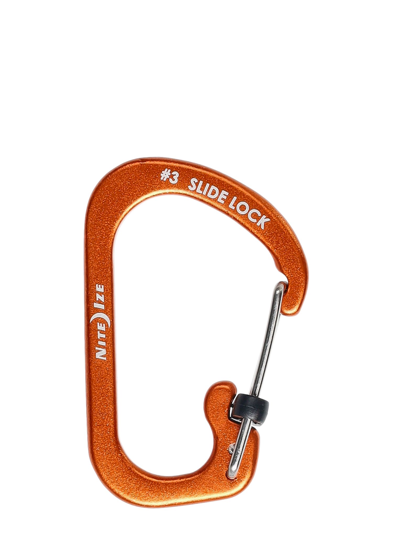 Vponka Nite Ize SlideLock Carabiner Aluminum 3 - orange