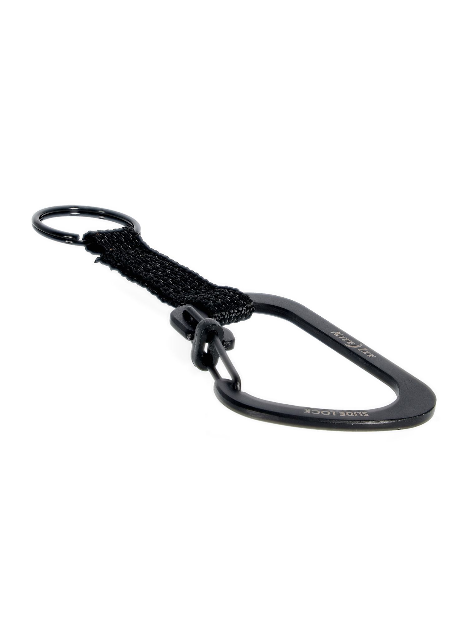 Vponka Nite Ize SlideLock Key Ring 3  - black