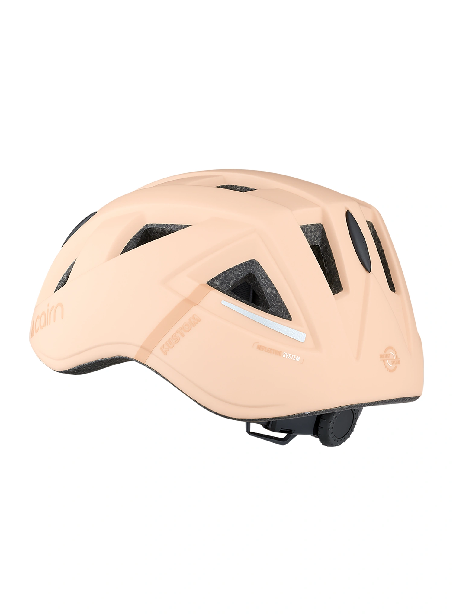 Kolesarska čelada za otroke Cairn Kustom - mat peach