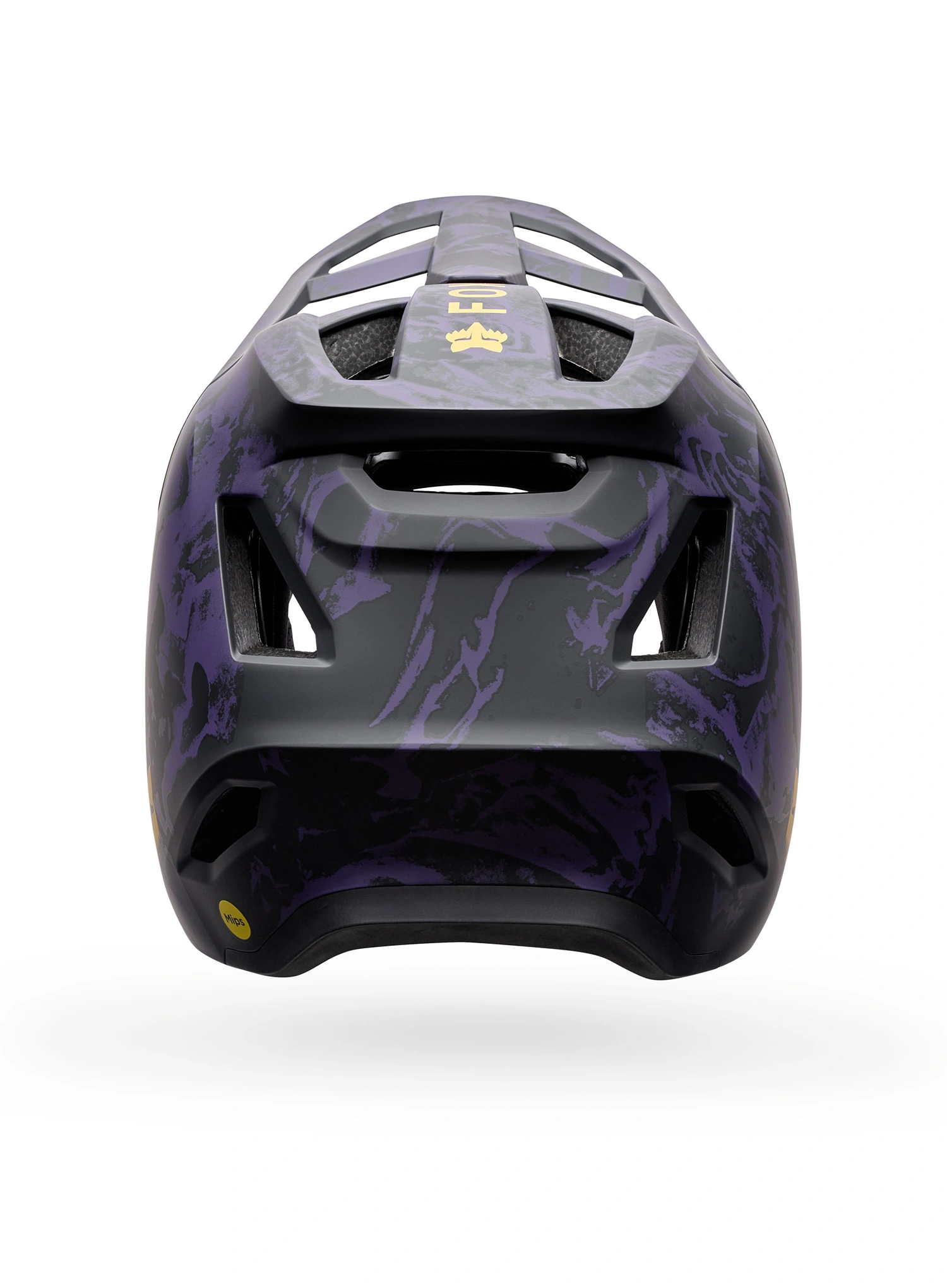 MTB čelada Fox Rampage Img Print - steel grey