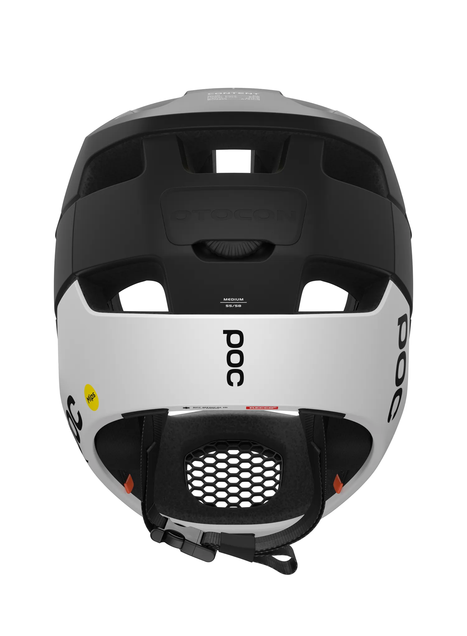 MTB čelada POC Otocon Race Mips - uranium blk/hydrogen wht matt