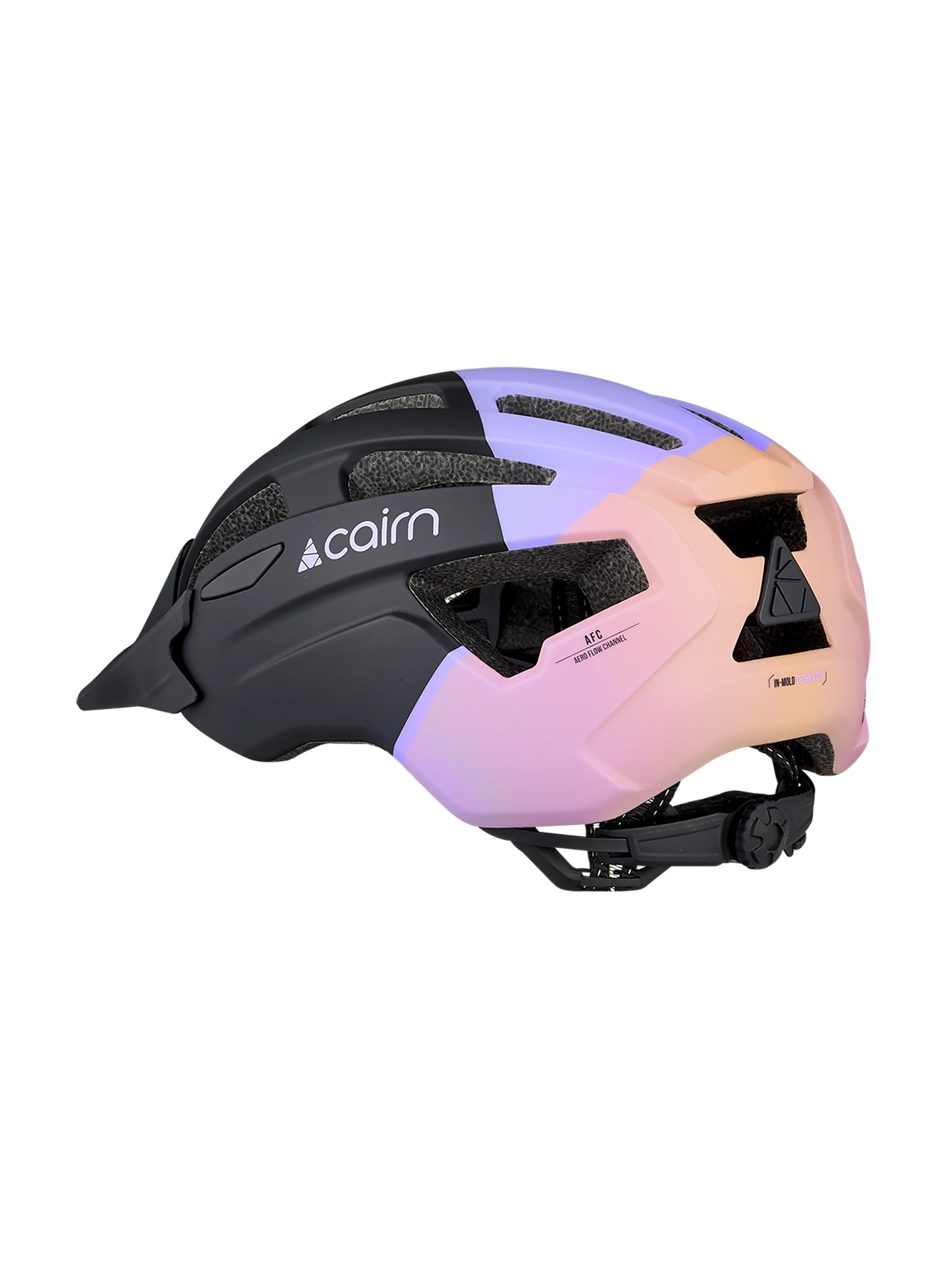 Čelada MTB Cairn Prism Xtr II - mat black lilac