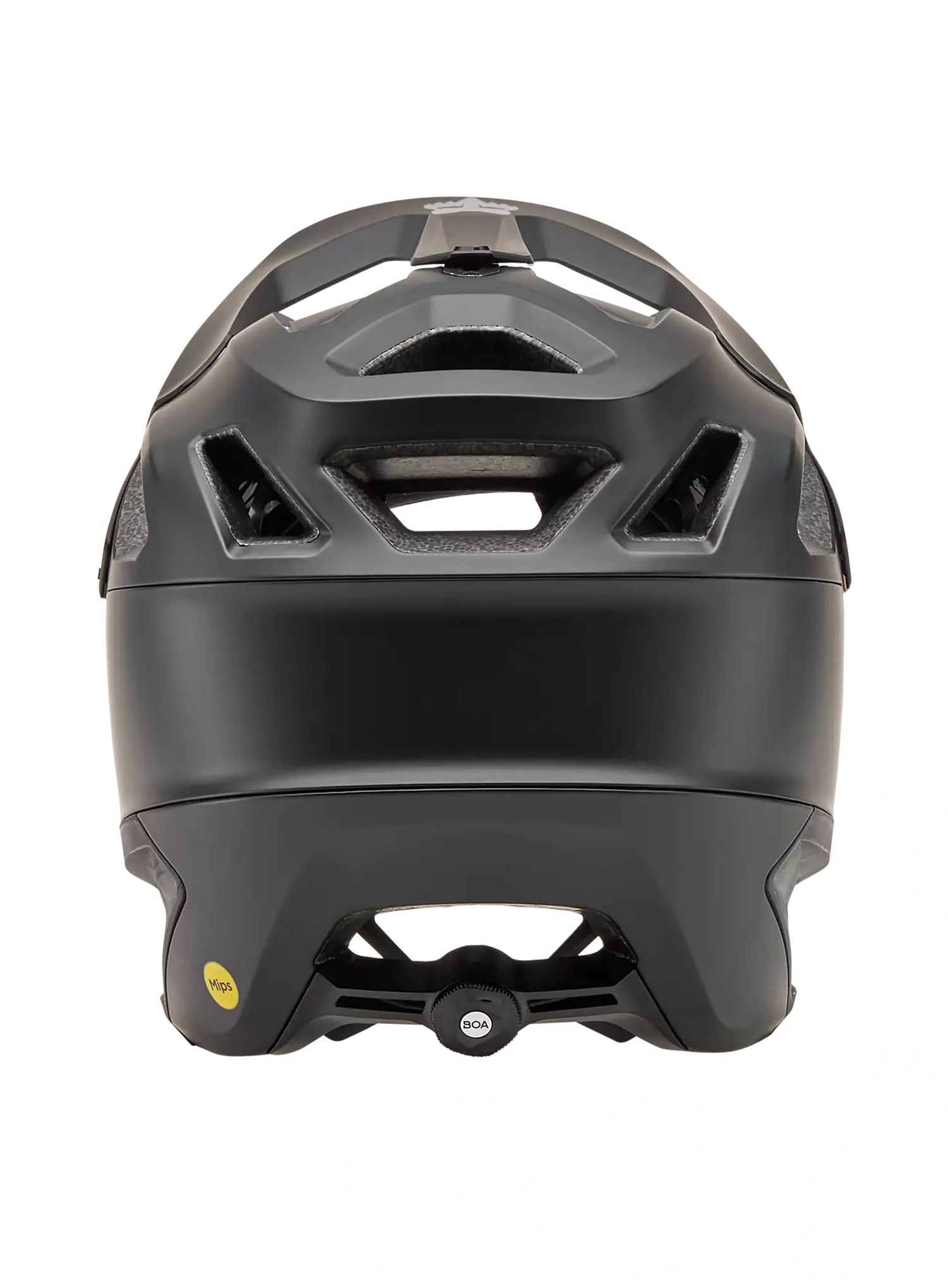 Čelada MTB Fox Dropframe Pro - matte black