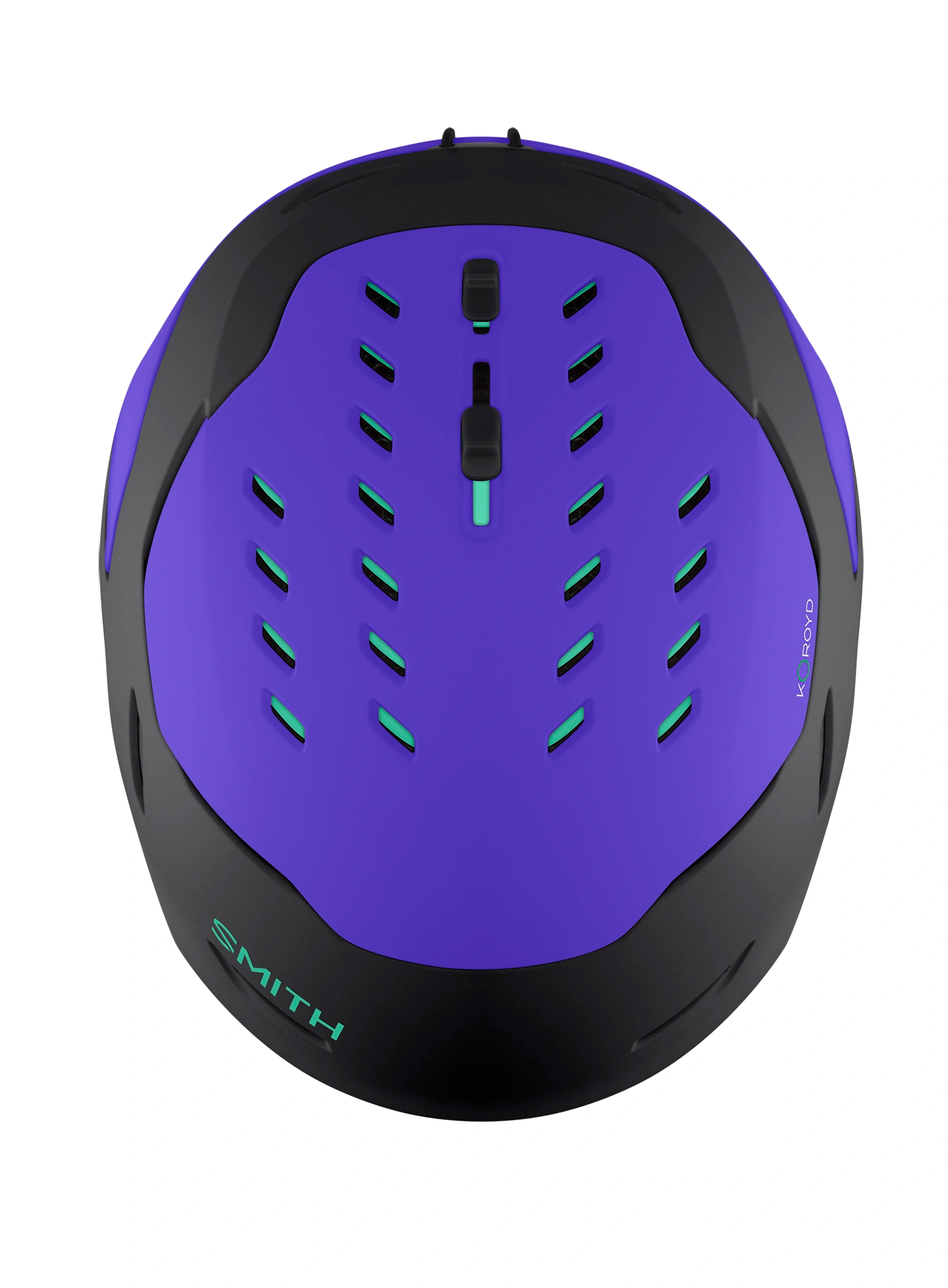 Smučarska čelada Smith Vantage 2 Mips - matt black/ultraviolet/emerald