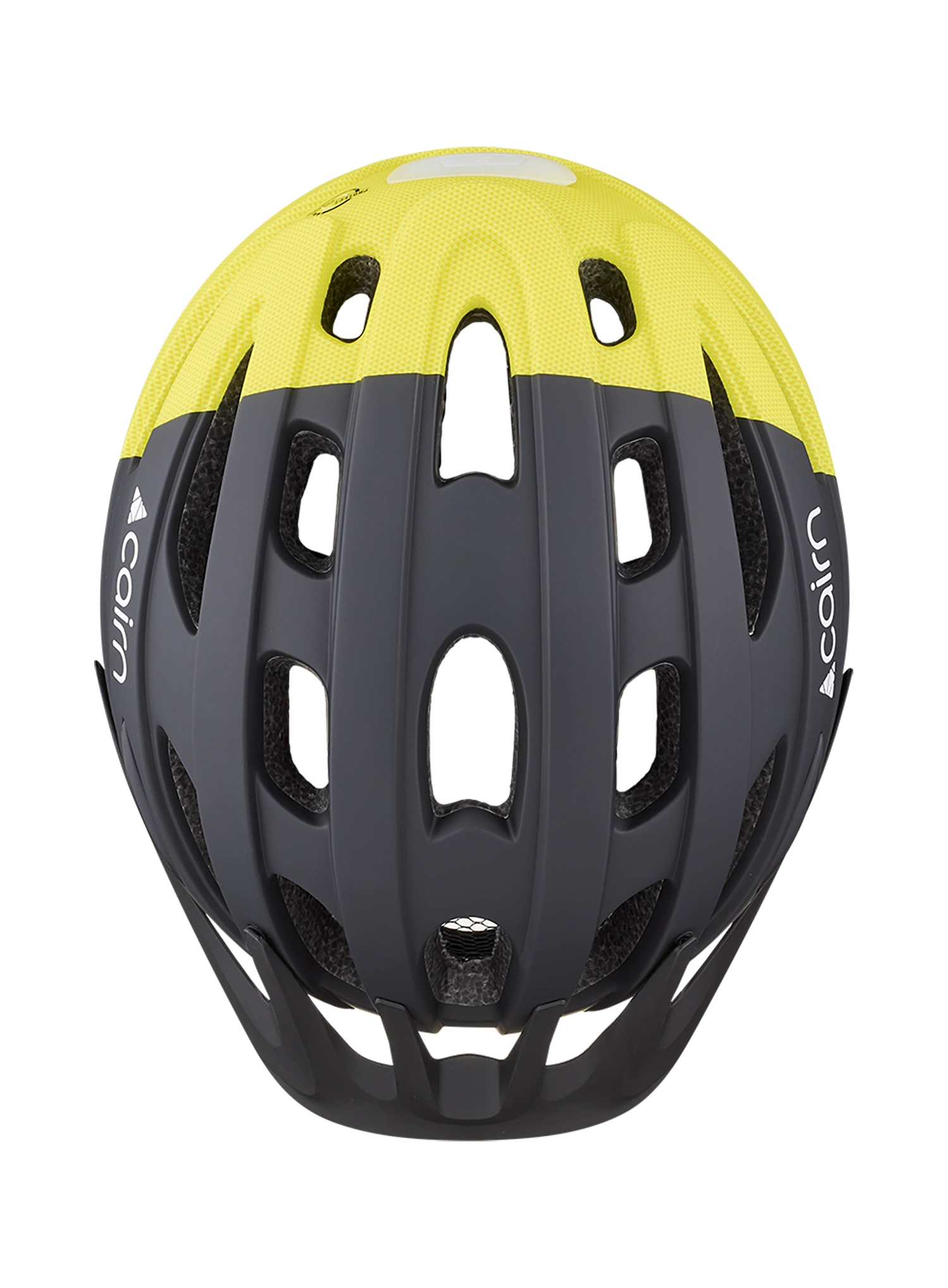 Kolesarska čelada Cairn Fusion - mat black neon yellow