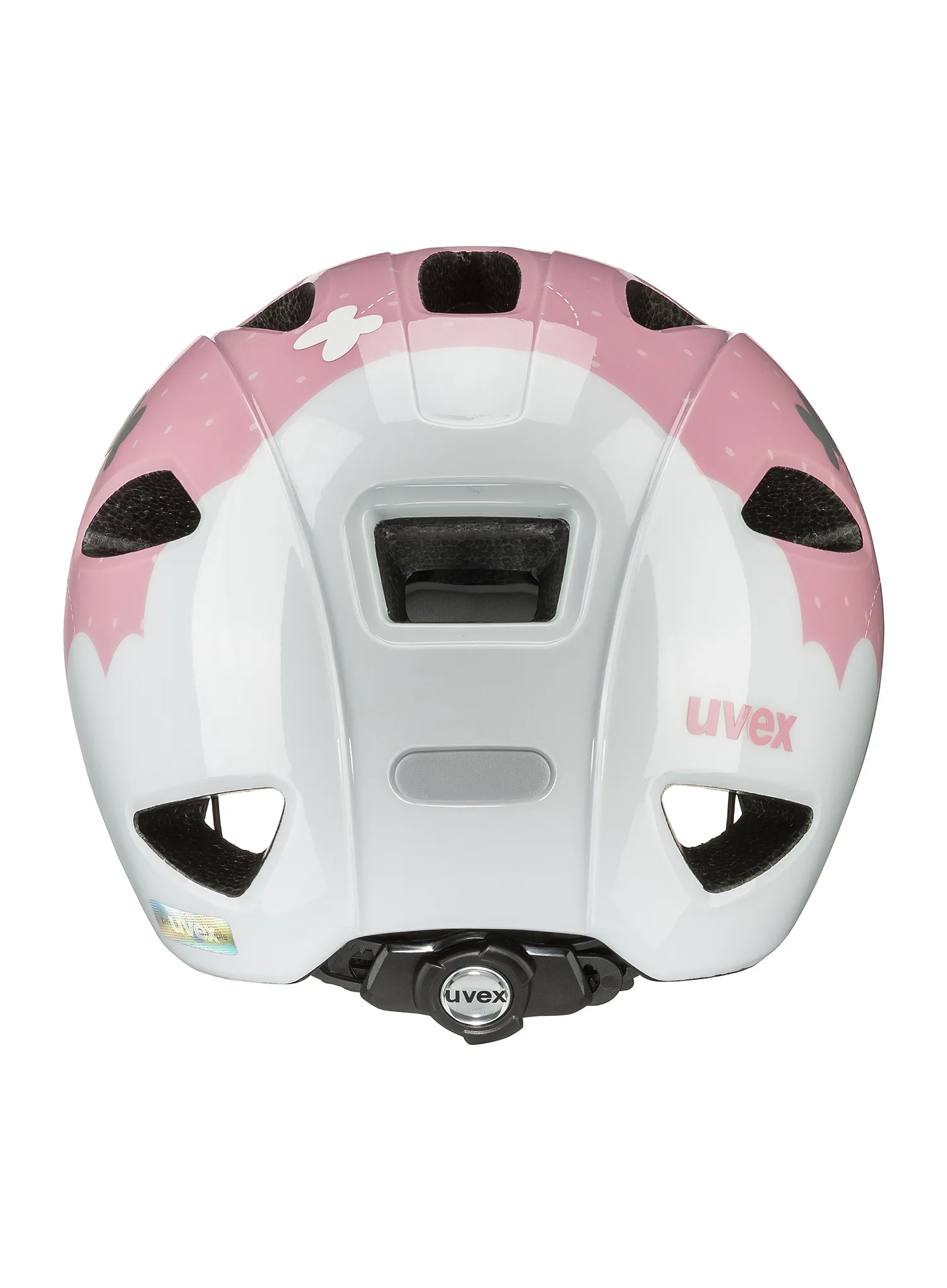 Kolesarska čelada za otroke Uvex Oyo Style - butterfly pink