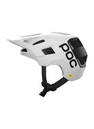 Kolesarska čelada POC Kortal Race Mips - hydrogen white/uranium blk mat