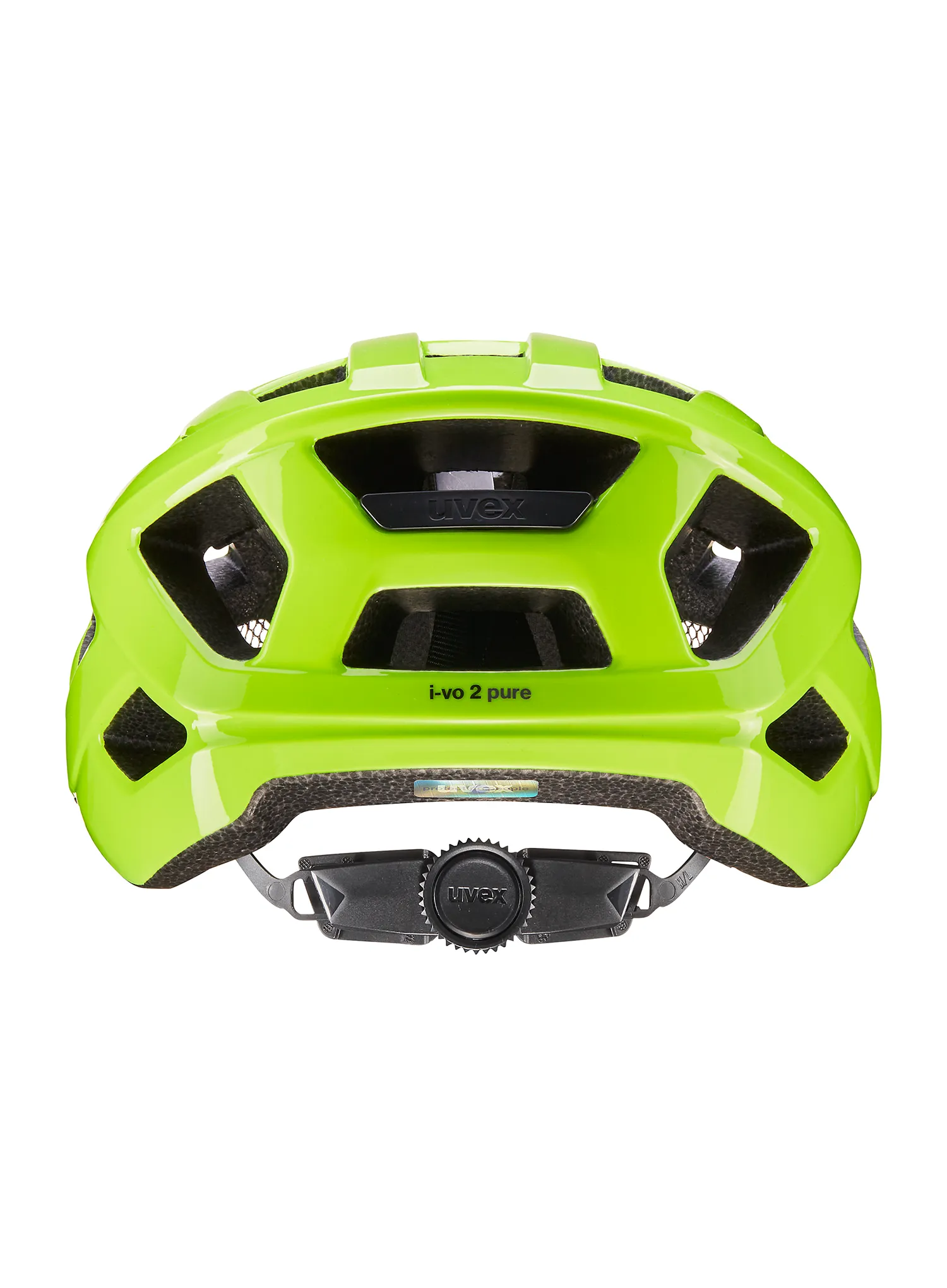 Kolesarska čelada Uvex I-vo 2 Pure - neon yellow