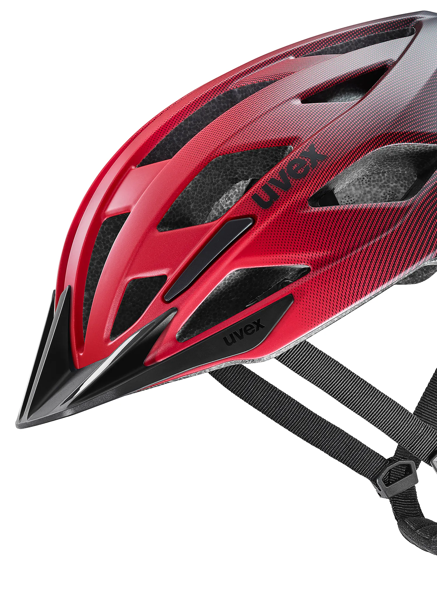 Kolesarska čelada Uvex I-vo 2 - red/black matt