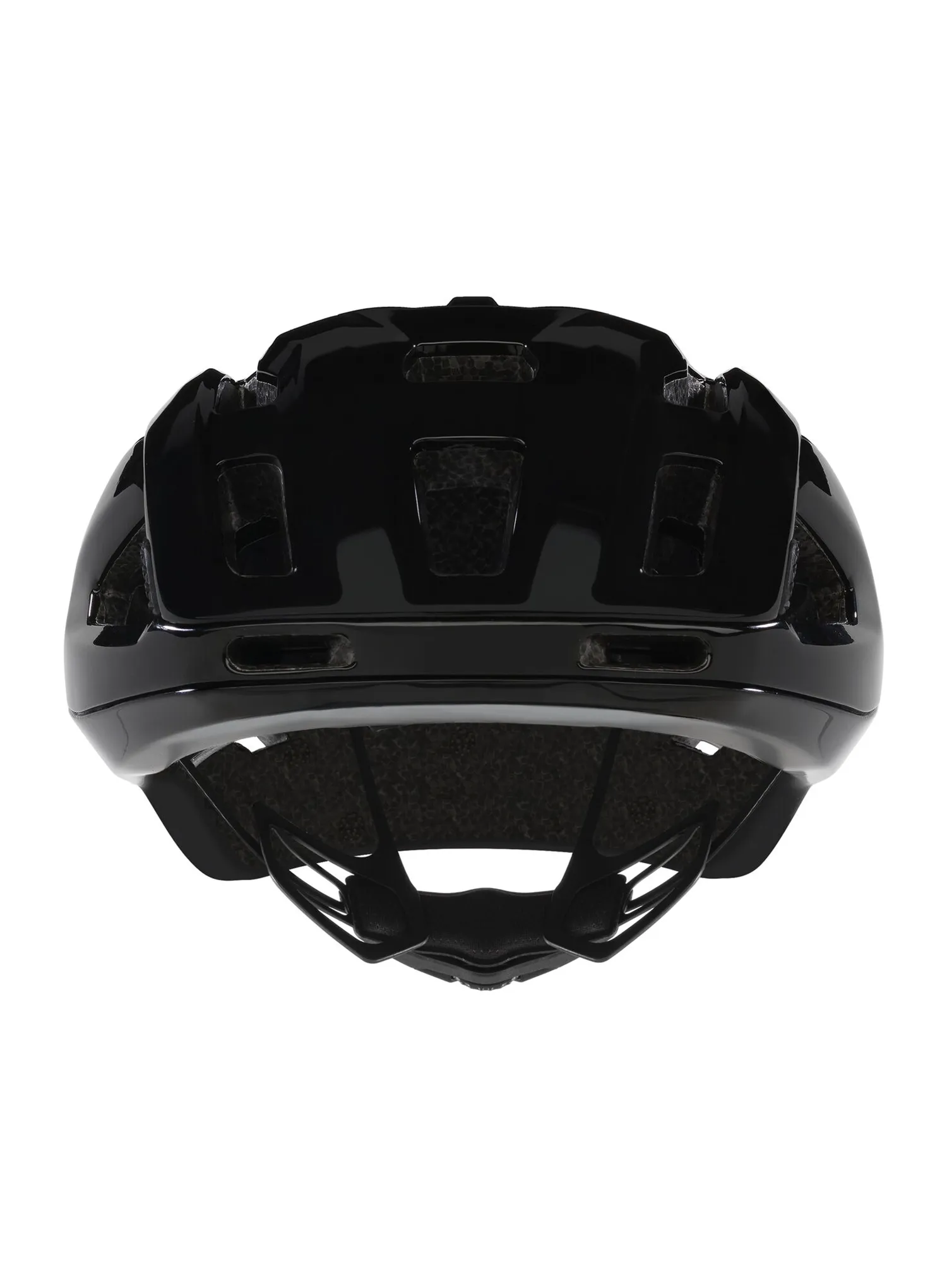 Cestna kolesarska čelada Oakley Aro3 Endurance EU - polished black