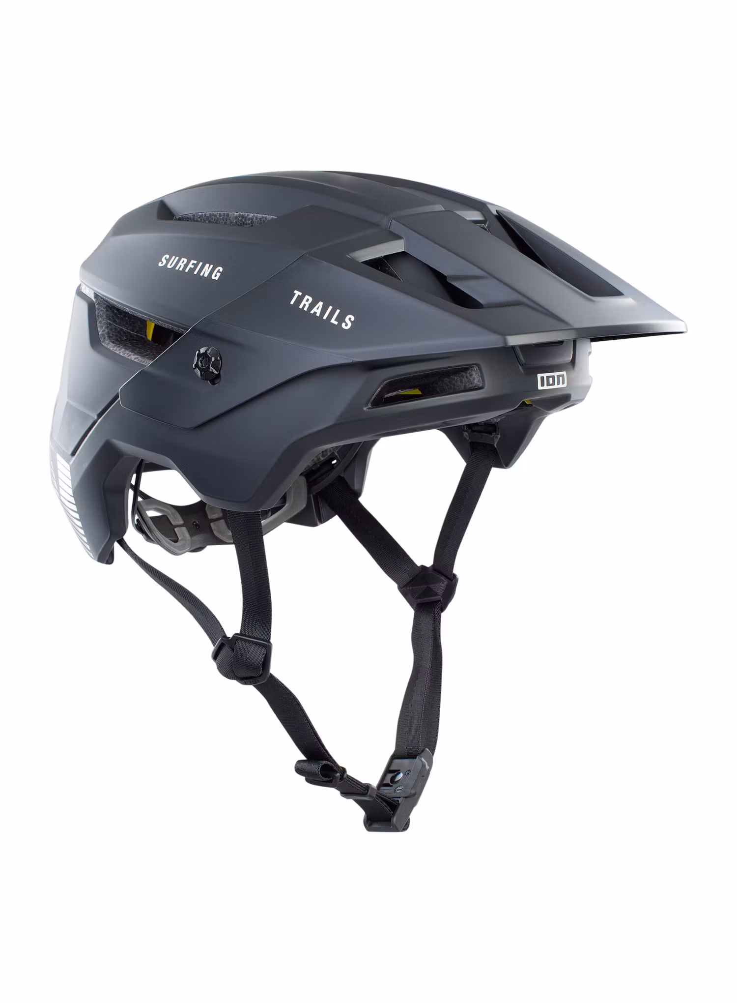MTB čelada ION Traze Amp Mips - black
