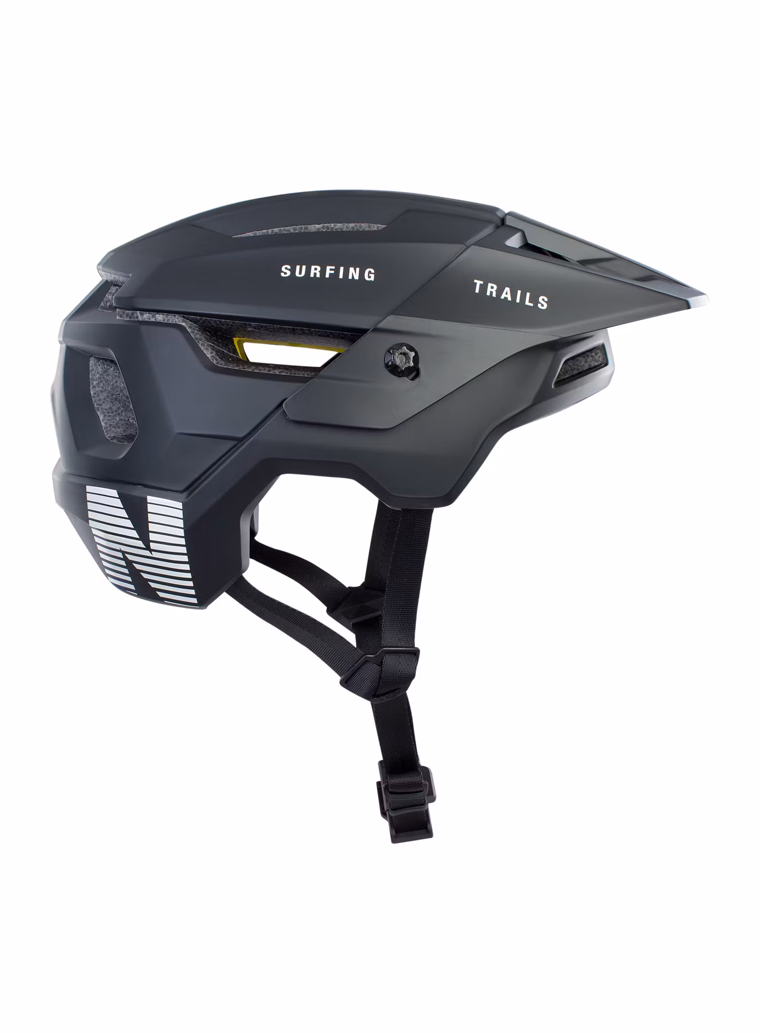 MTB čelada ION Traze Amp Mips - black